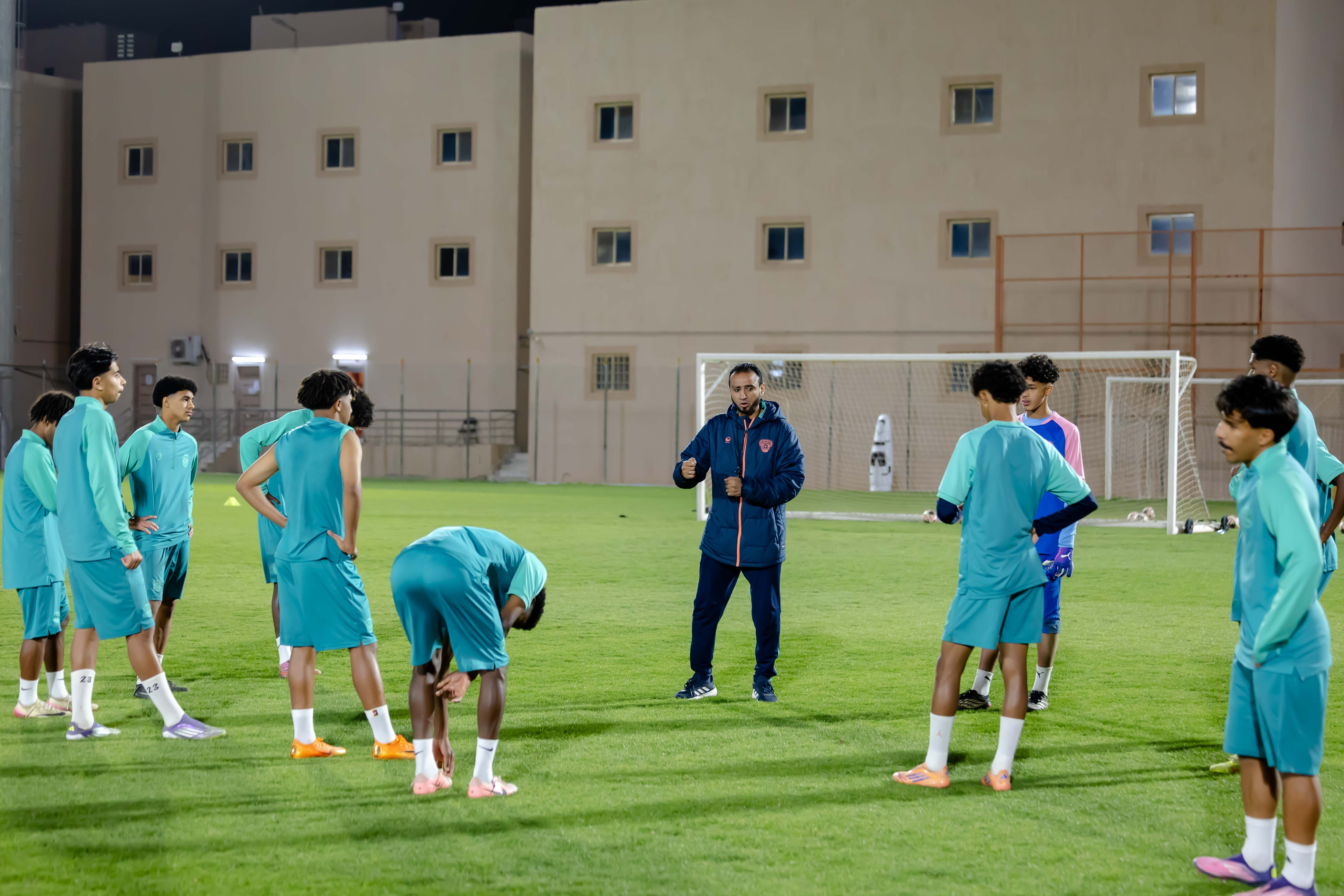 الفيحاء تحت 17 سنة يجري تمرينه الرئيس لمواجهة نظيره نادي هجر