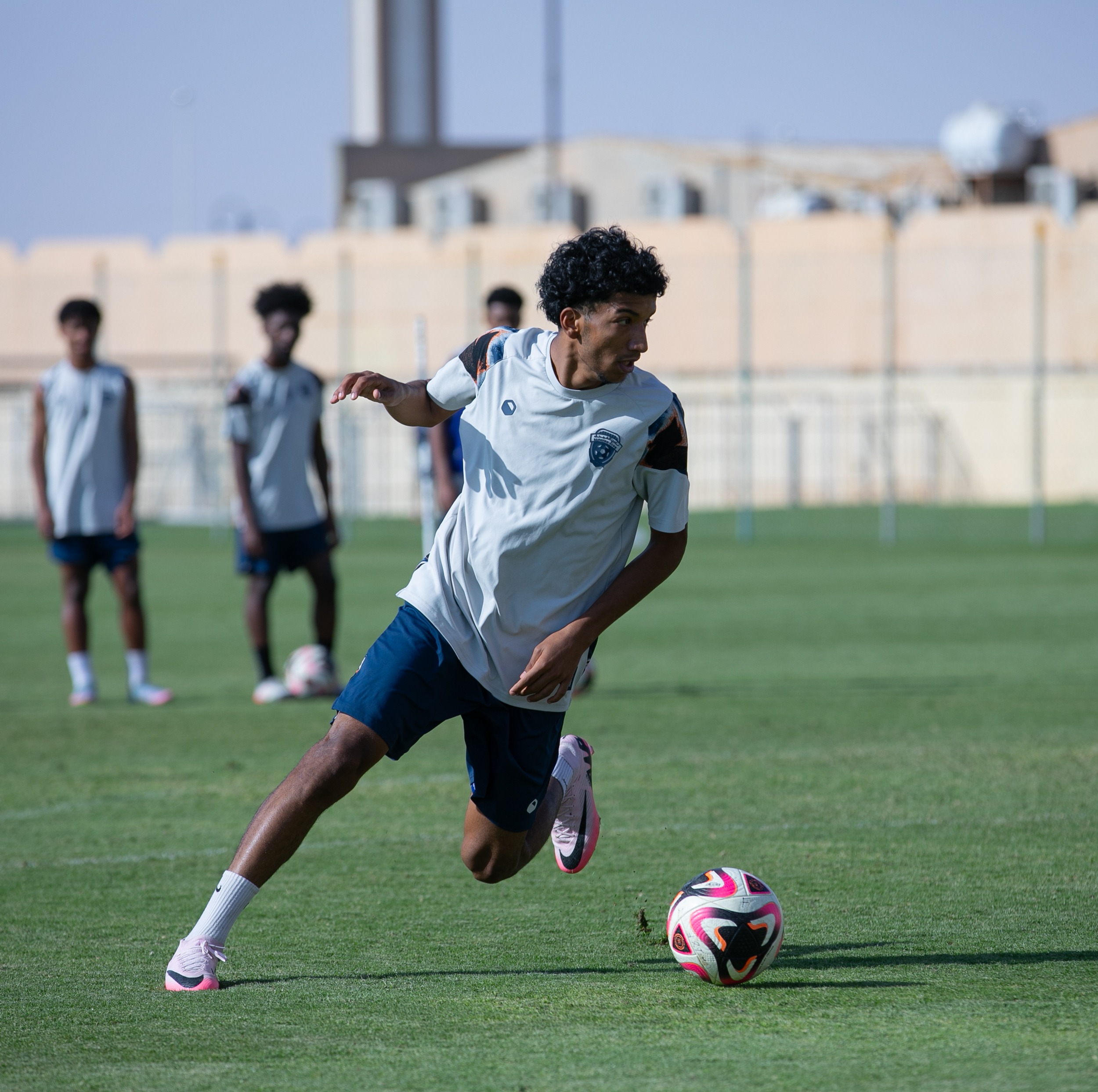 الفيحاء تحت 18 سنة يجري تمرينه الرئيس لمواجهة نظيره نادي النصر