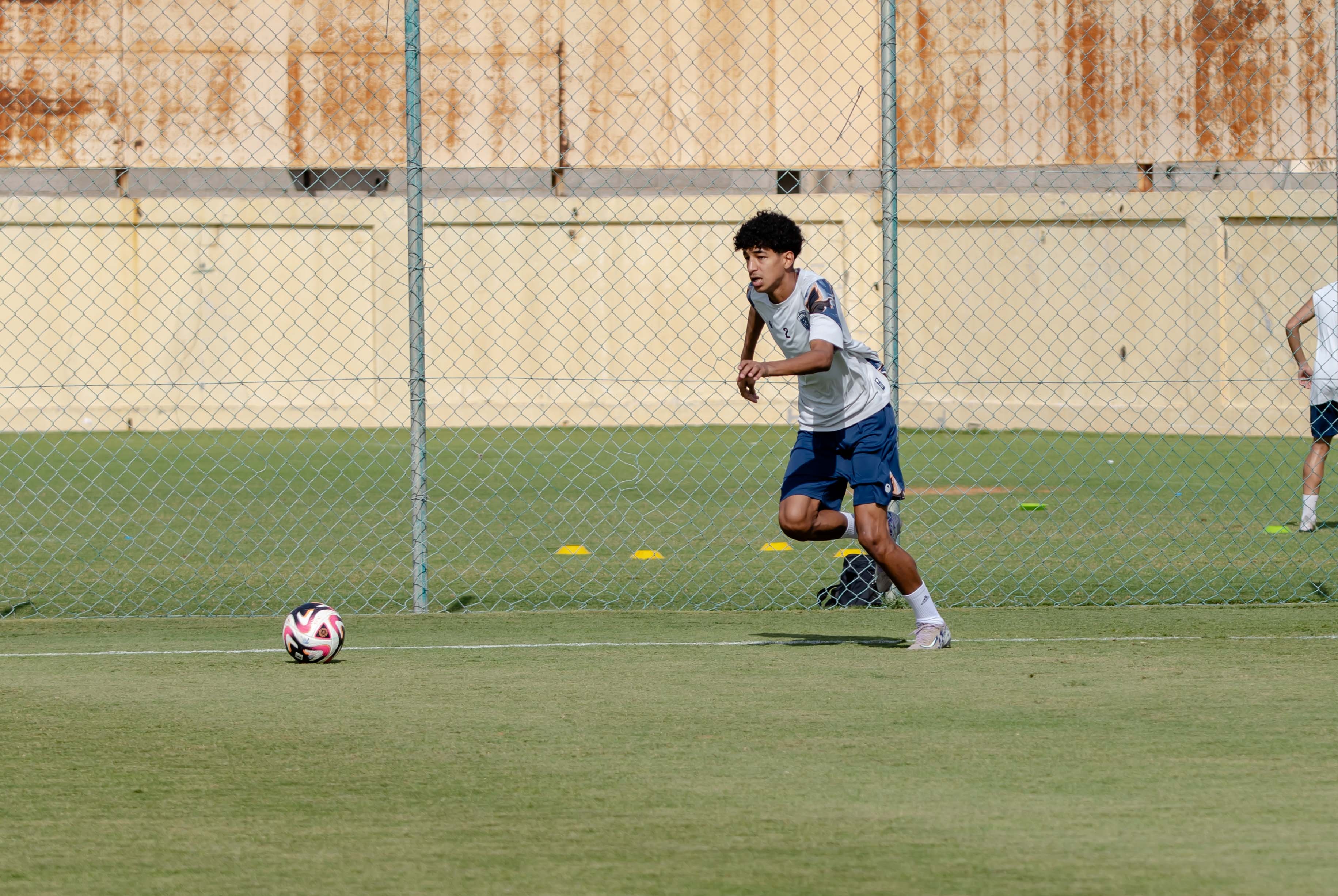 الفيحاء تحت 17 سنة يجري تمرينه الرئيس لمواجهة نظيره نادي الامجاد