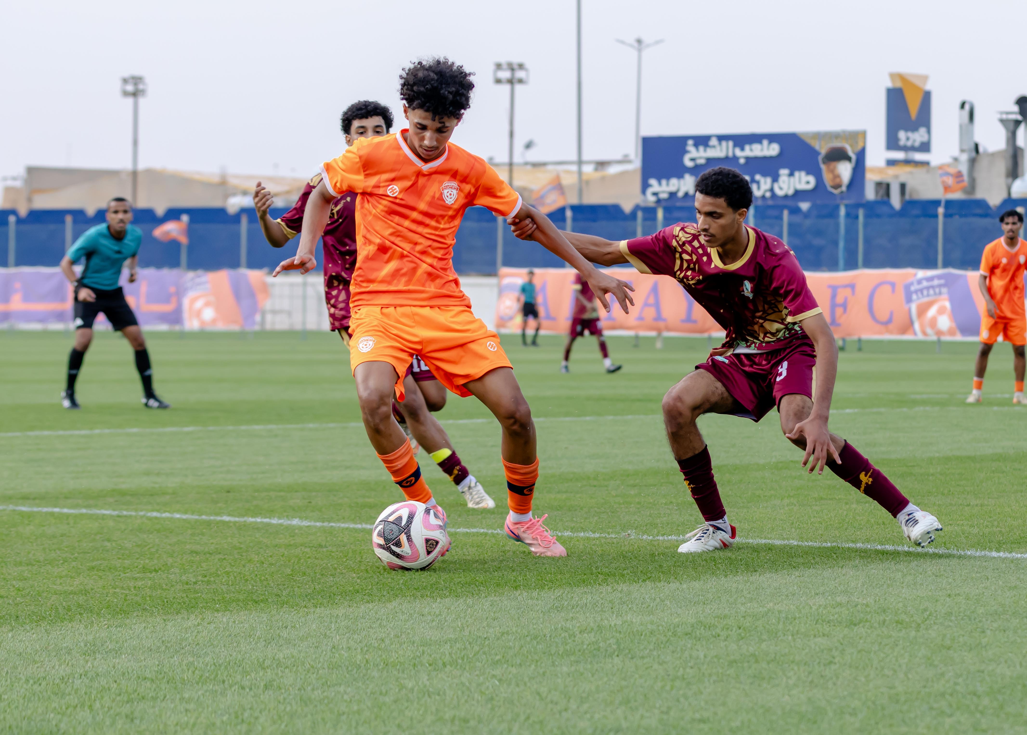 الفيحاء تحت 18 سنة يخسر لقاء نظيرة نادي الوطن