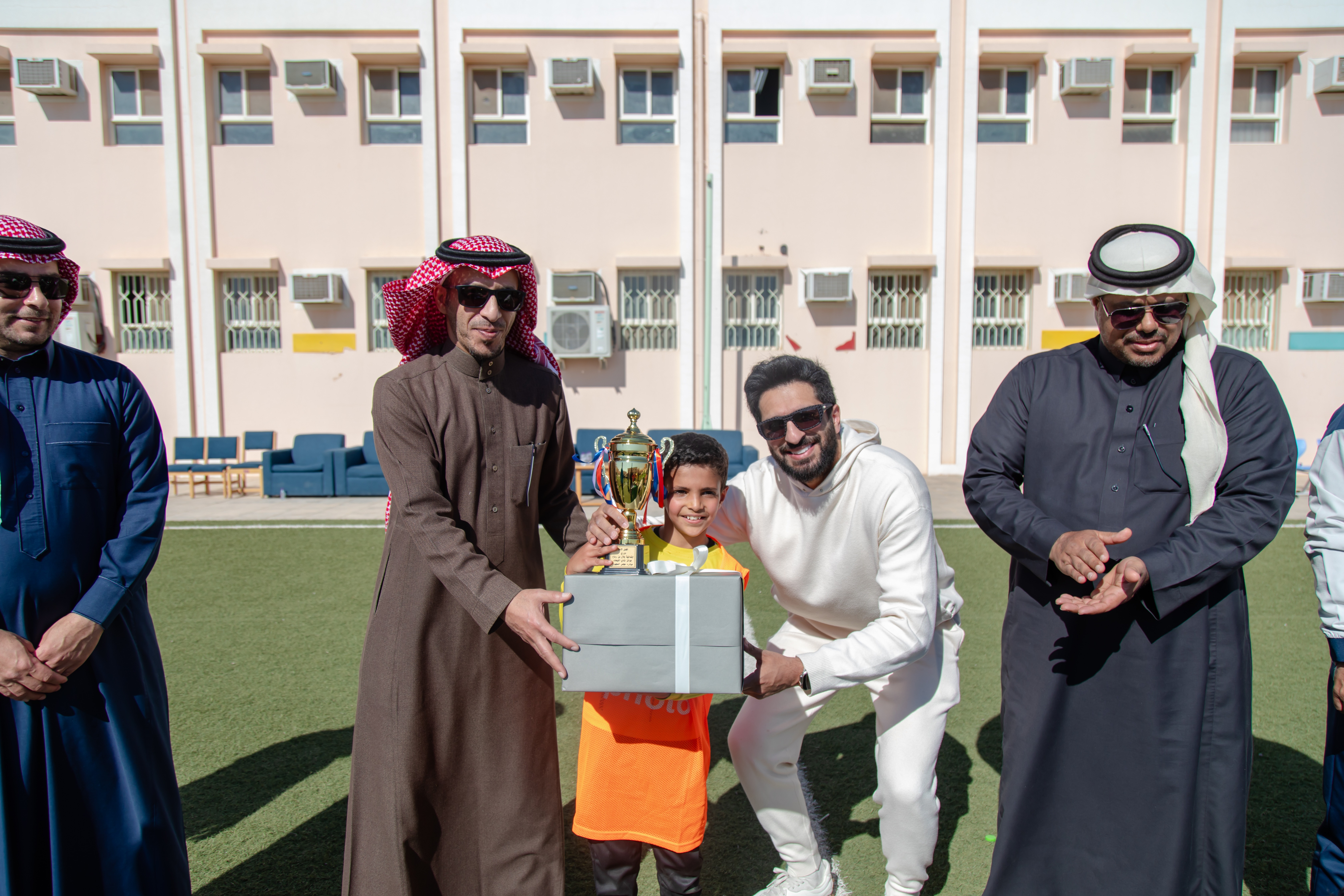 في إطار مبادرة الحضور الجماهيري التي ينظمها مجلس الجمهور الفيحاوي، الفيحاء يرعى دوري "فهود المجمعة"