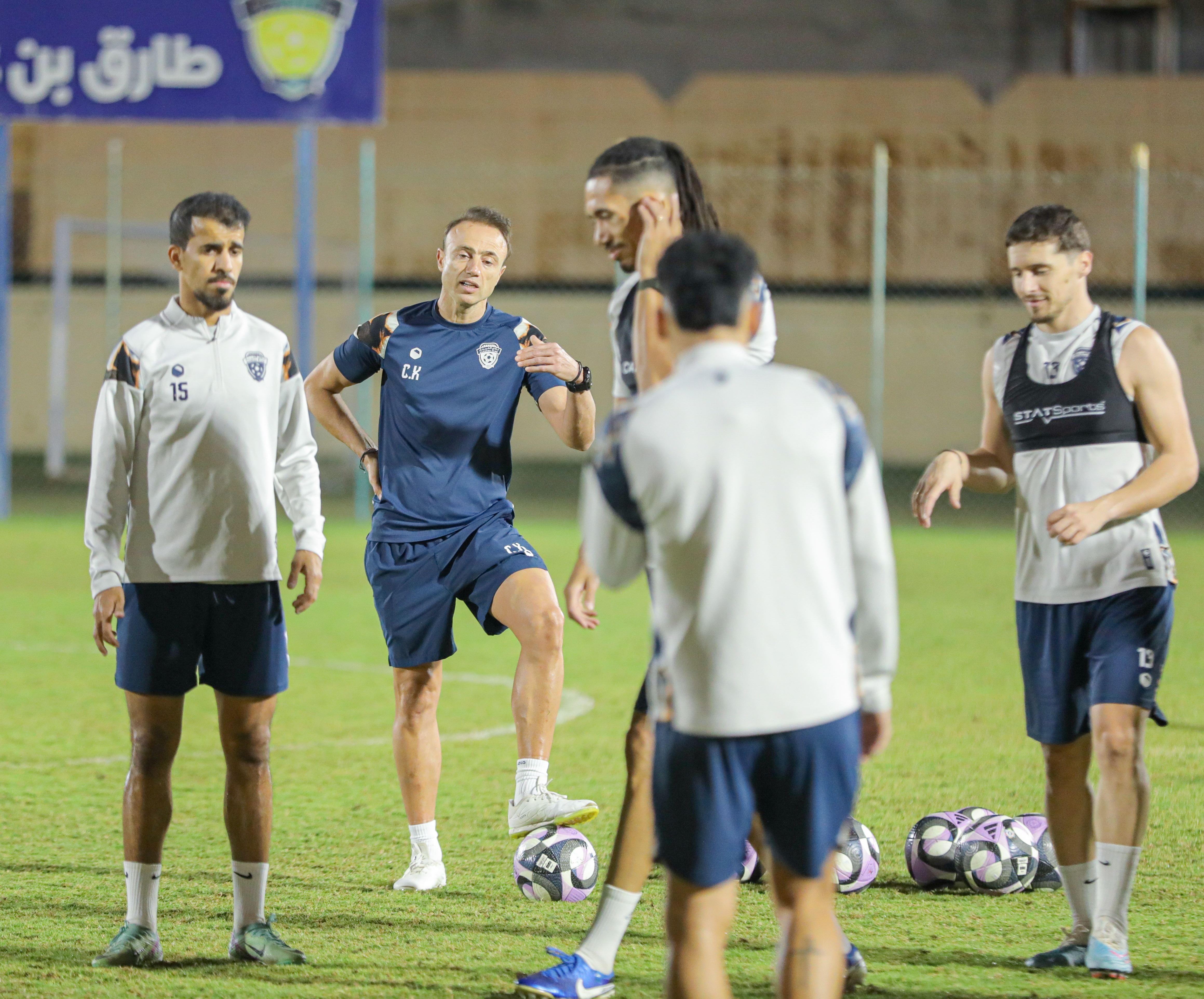 الفيحاء يجري مرانه الرئيس استعداداً لمواجهة العروبة