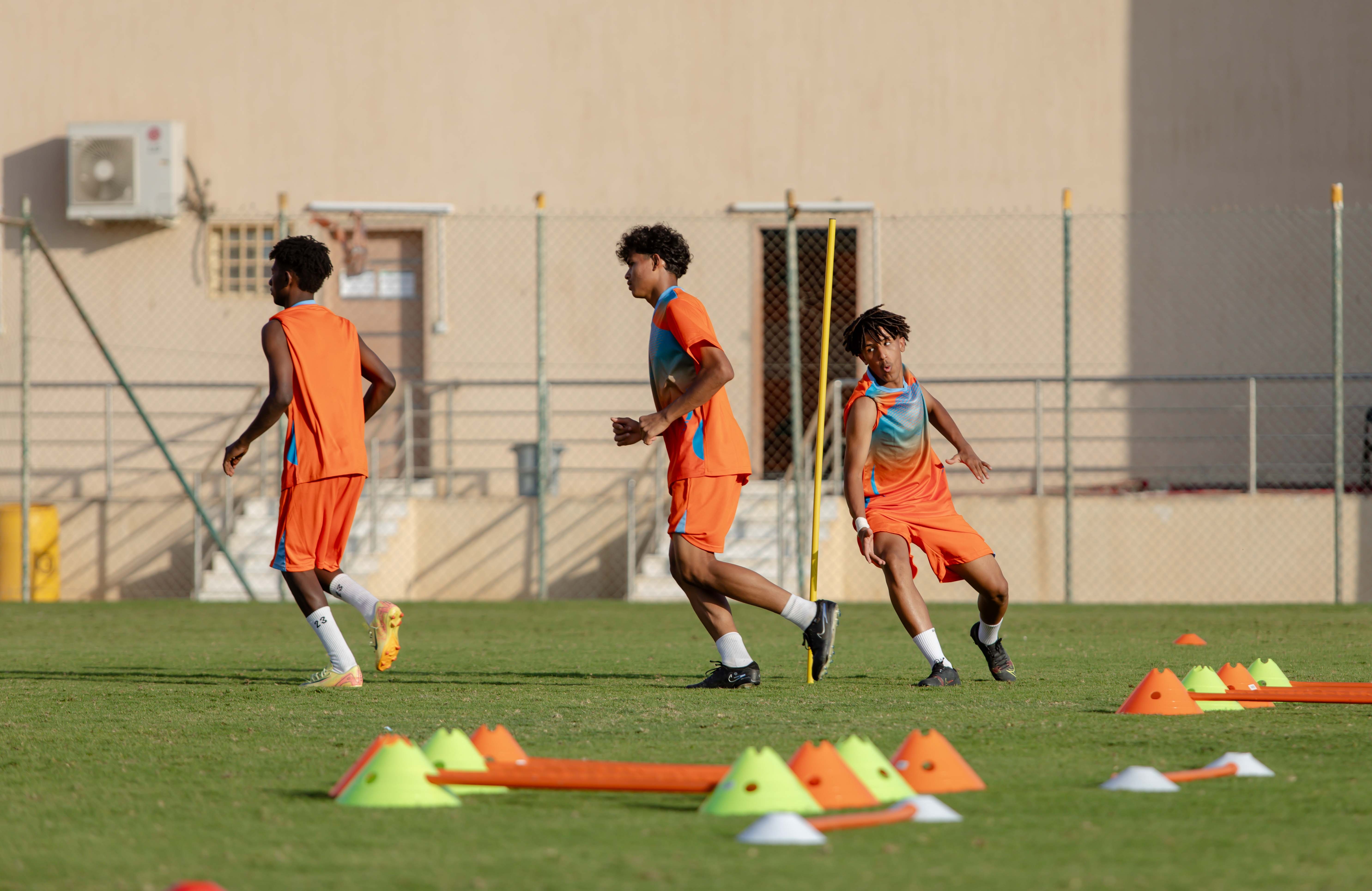 الفيحاء تحت 17 سنة يجري تمرينه الرئيس لمواجهة نظيره نادي الانصار