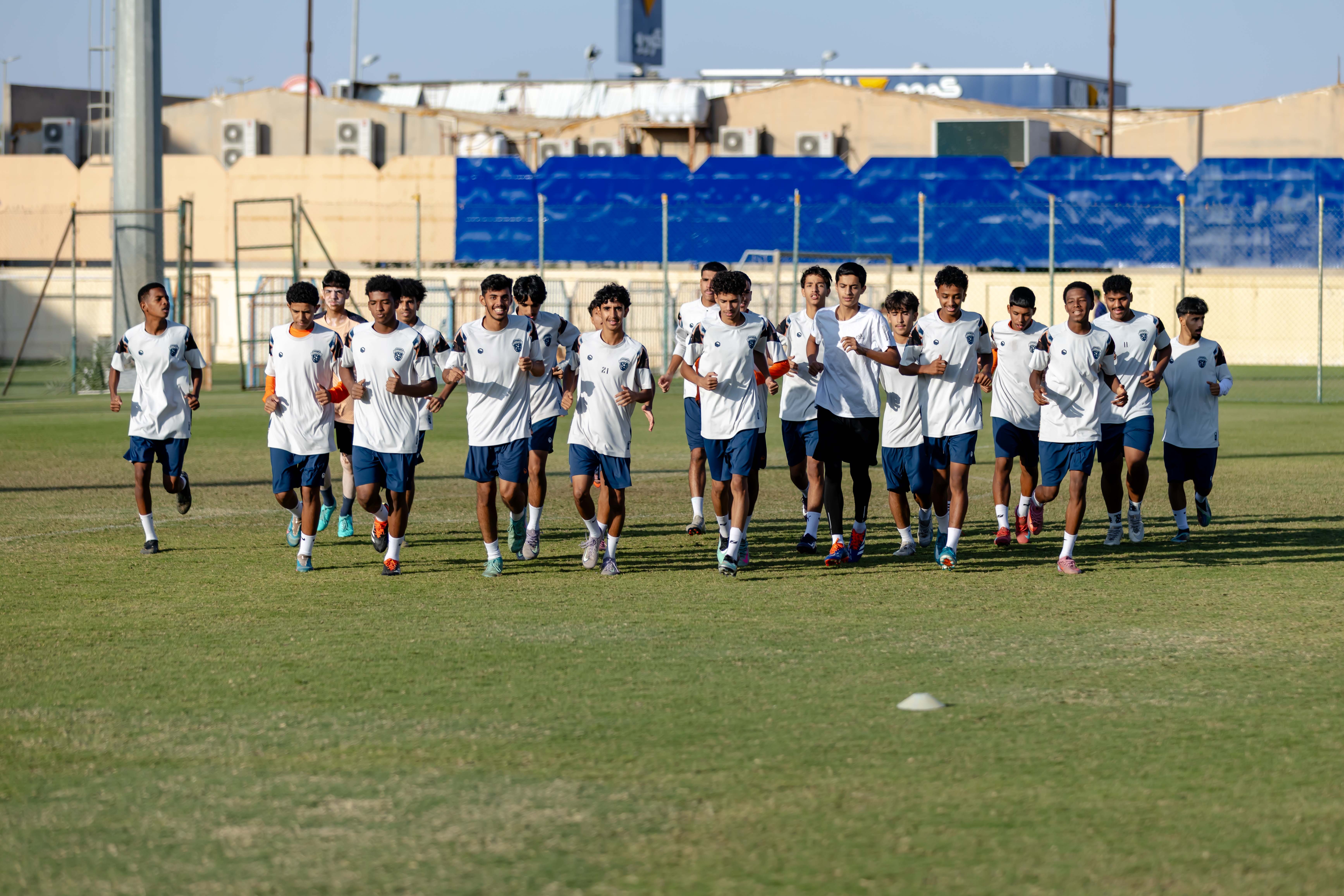 الفيحاء تحت 16 سنة يجري تمرينه الرئيس لمواجهة نظيره نادي العلا