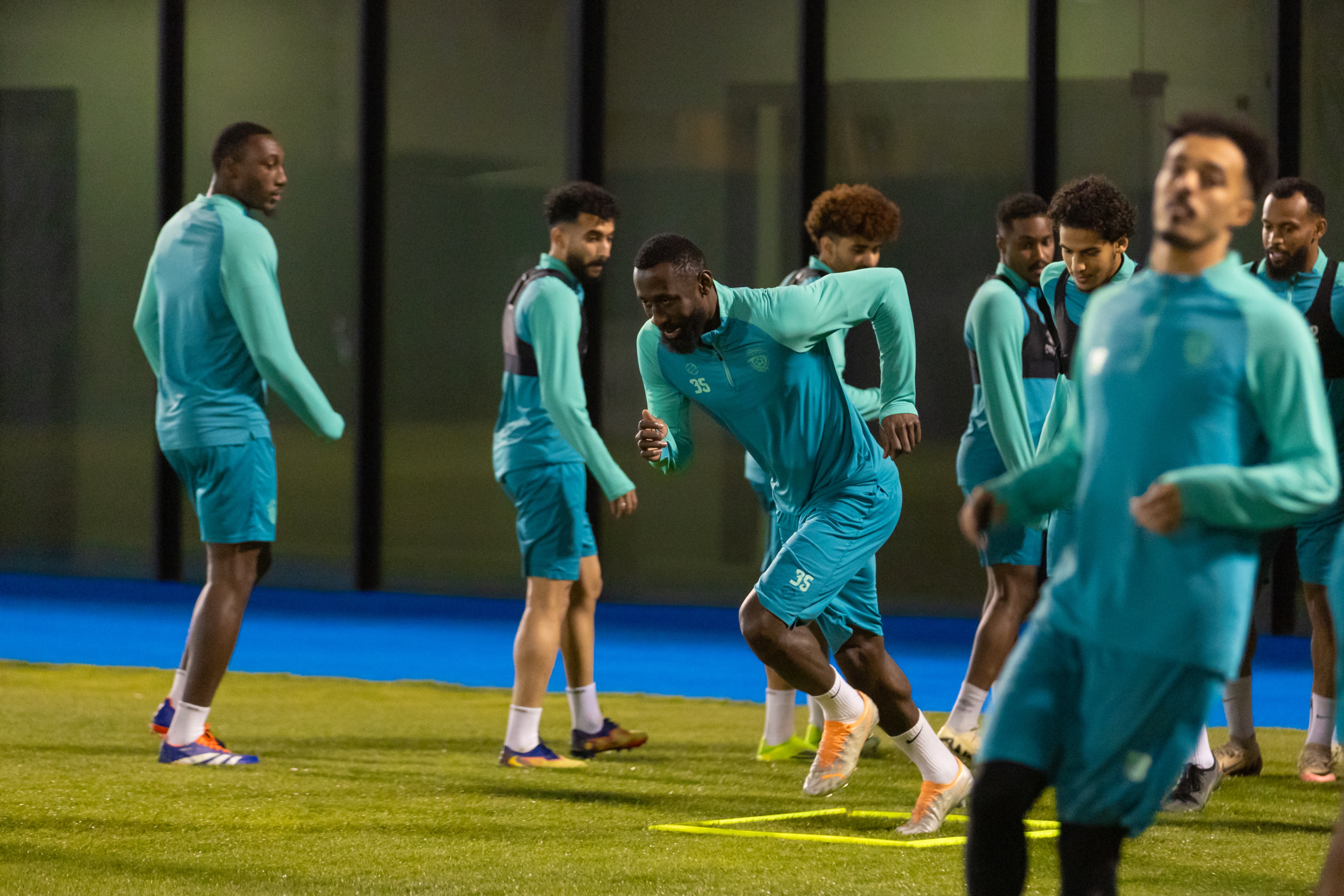 الفيحاء يجري مرانه الرئيس لمواجهة الأخدود