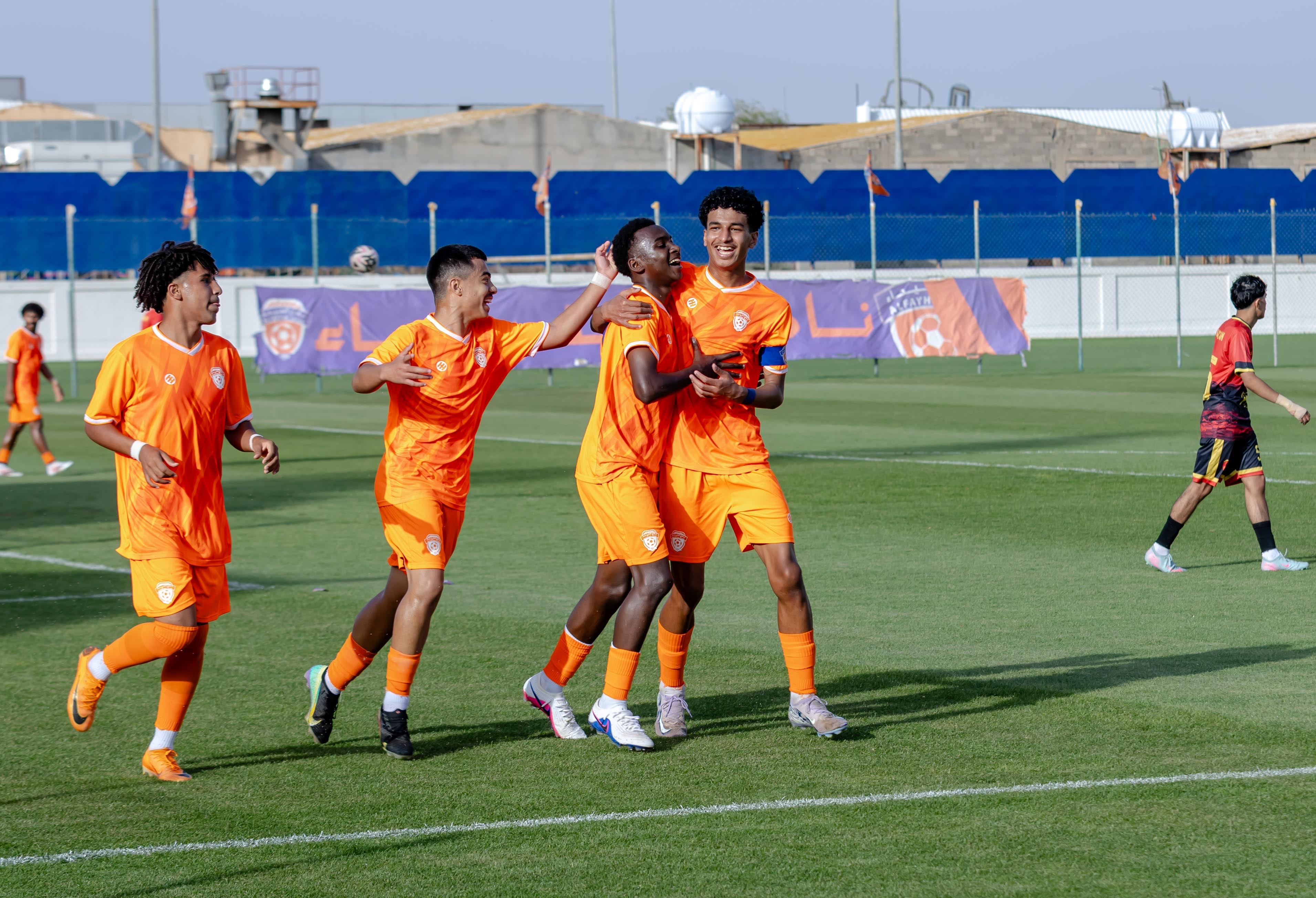 الفيحاء تحت 17 سنة يكسب لقاء نظيرة نادي الريان
