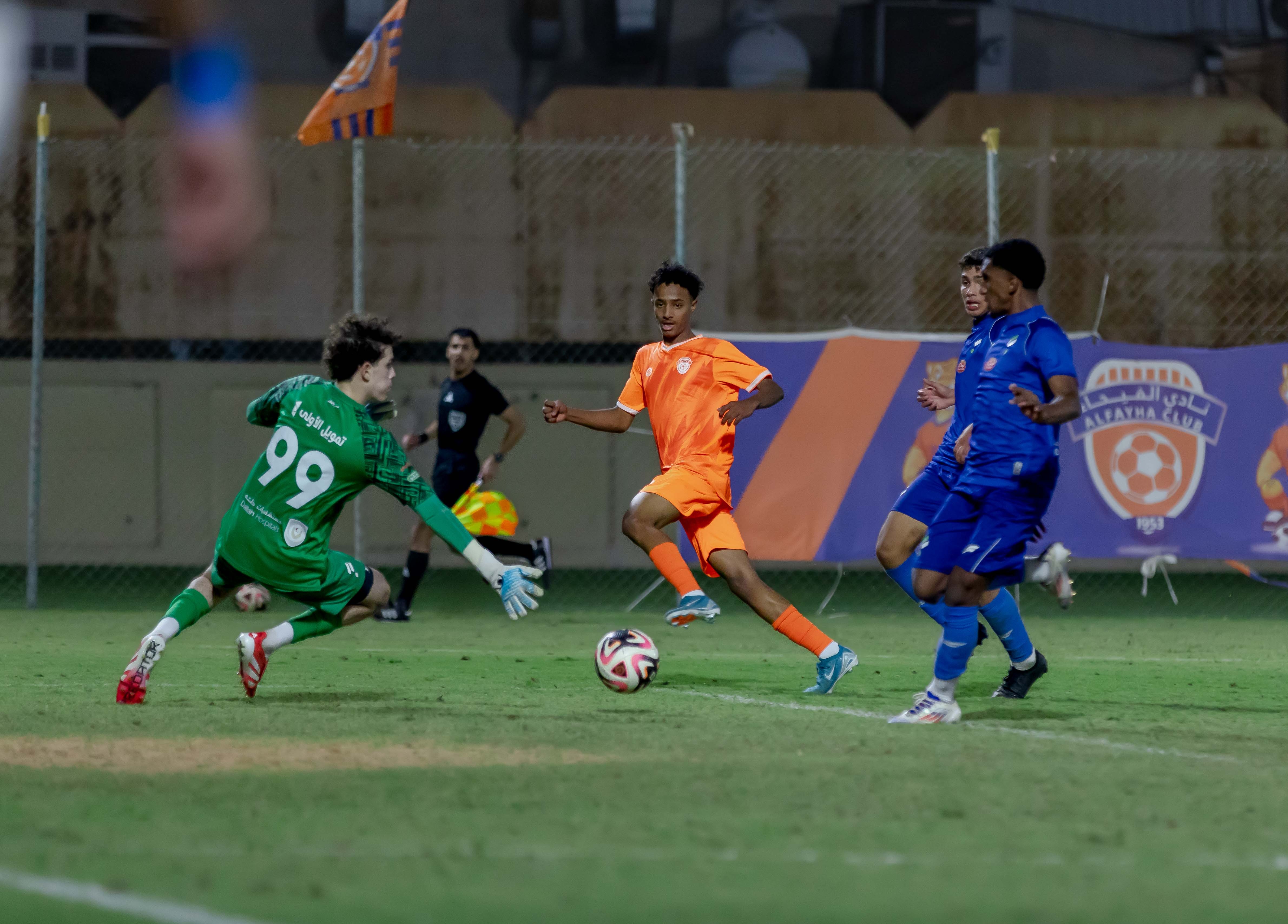 الفيحاء تحت 16 سنة يتعادل سلبياً امام نظيره نادي الفتح