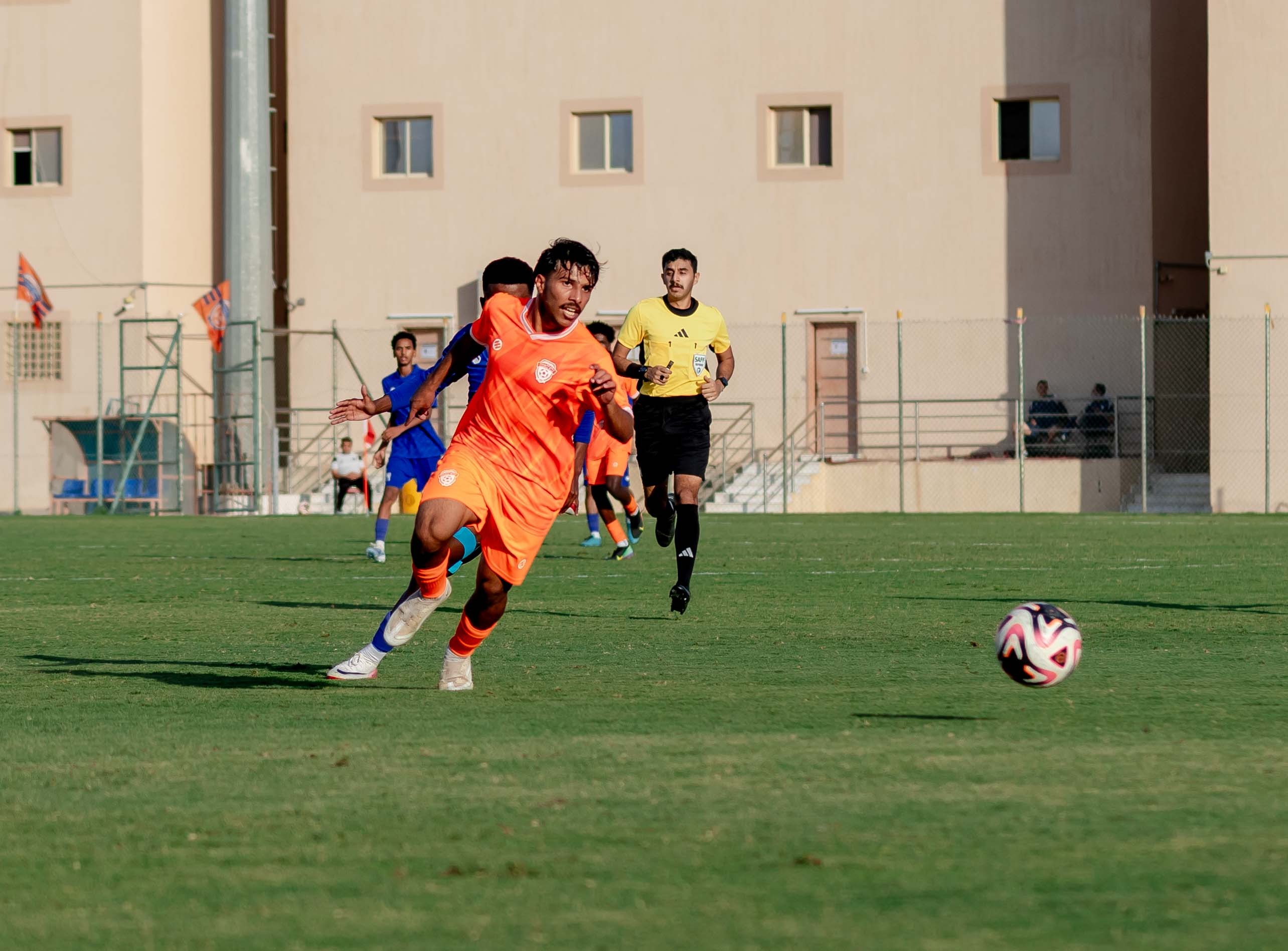الفيحاء تحت 17 سنة يكسب لقاء نظيره نادي الشعلة بستة أهداف