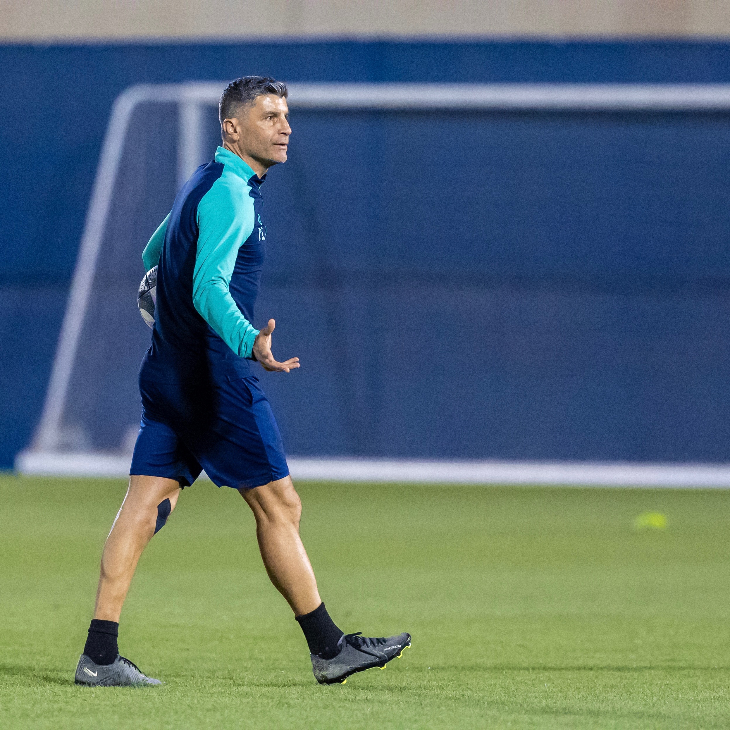 الفيحاء يجري مرانه الاخير قبل ودية الهلال