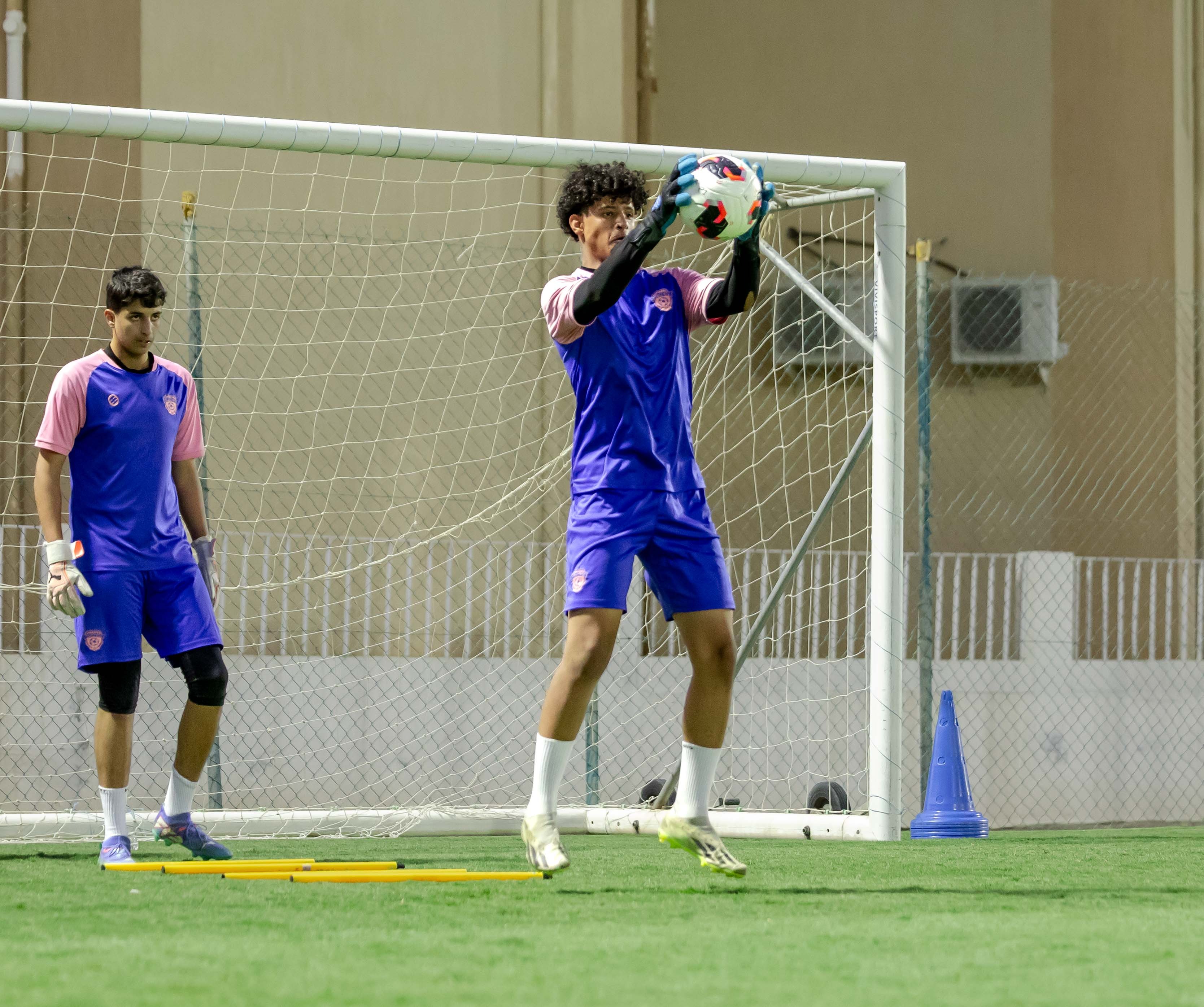 الفيحاء U21 يُجري تمرينه الرئيس استعدادًا لملاقاة النجمة .