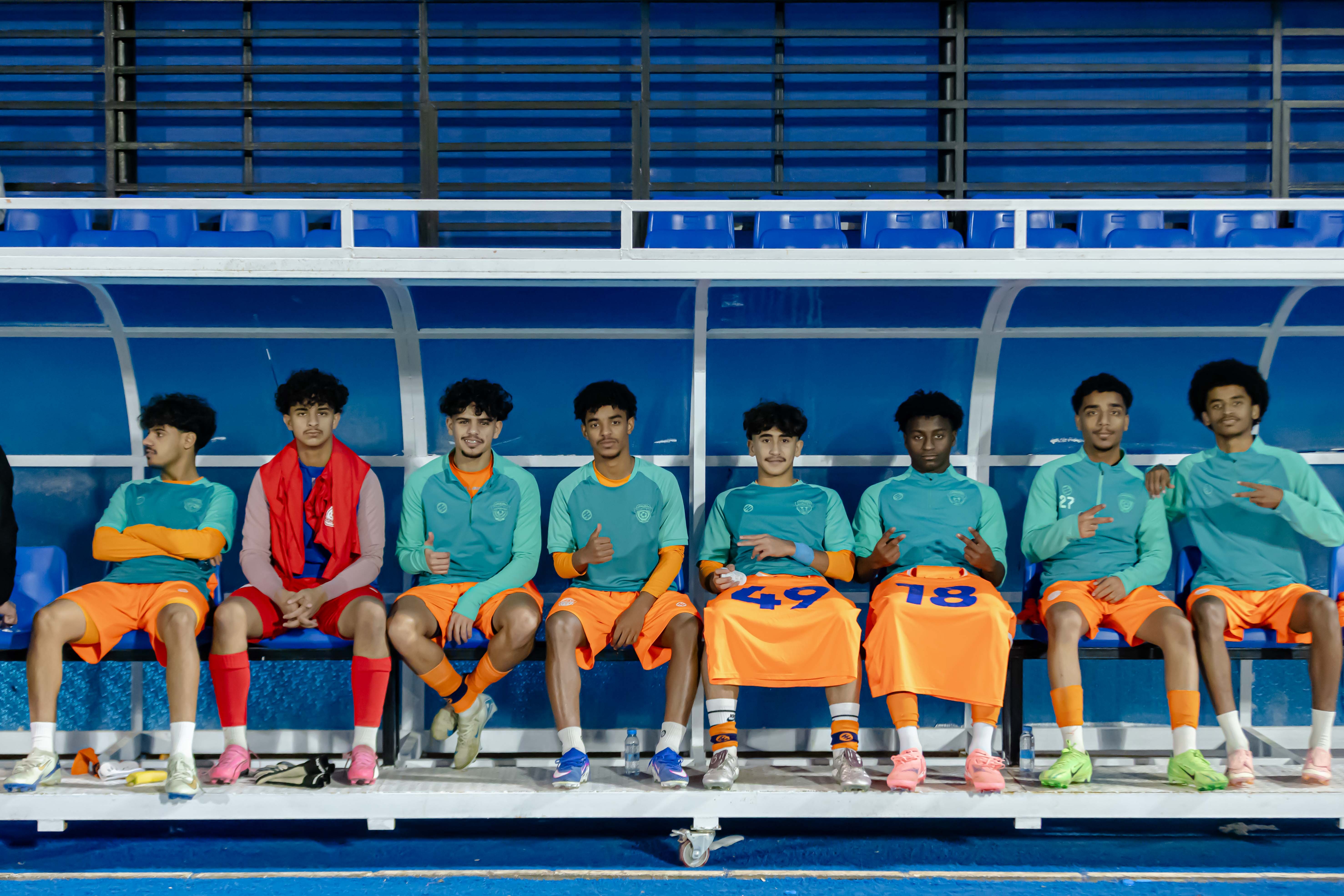 الفيحاء تحت 18 سنة يتعادل ايجابياً مع نظيرة نادي الحزم