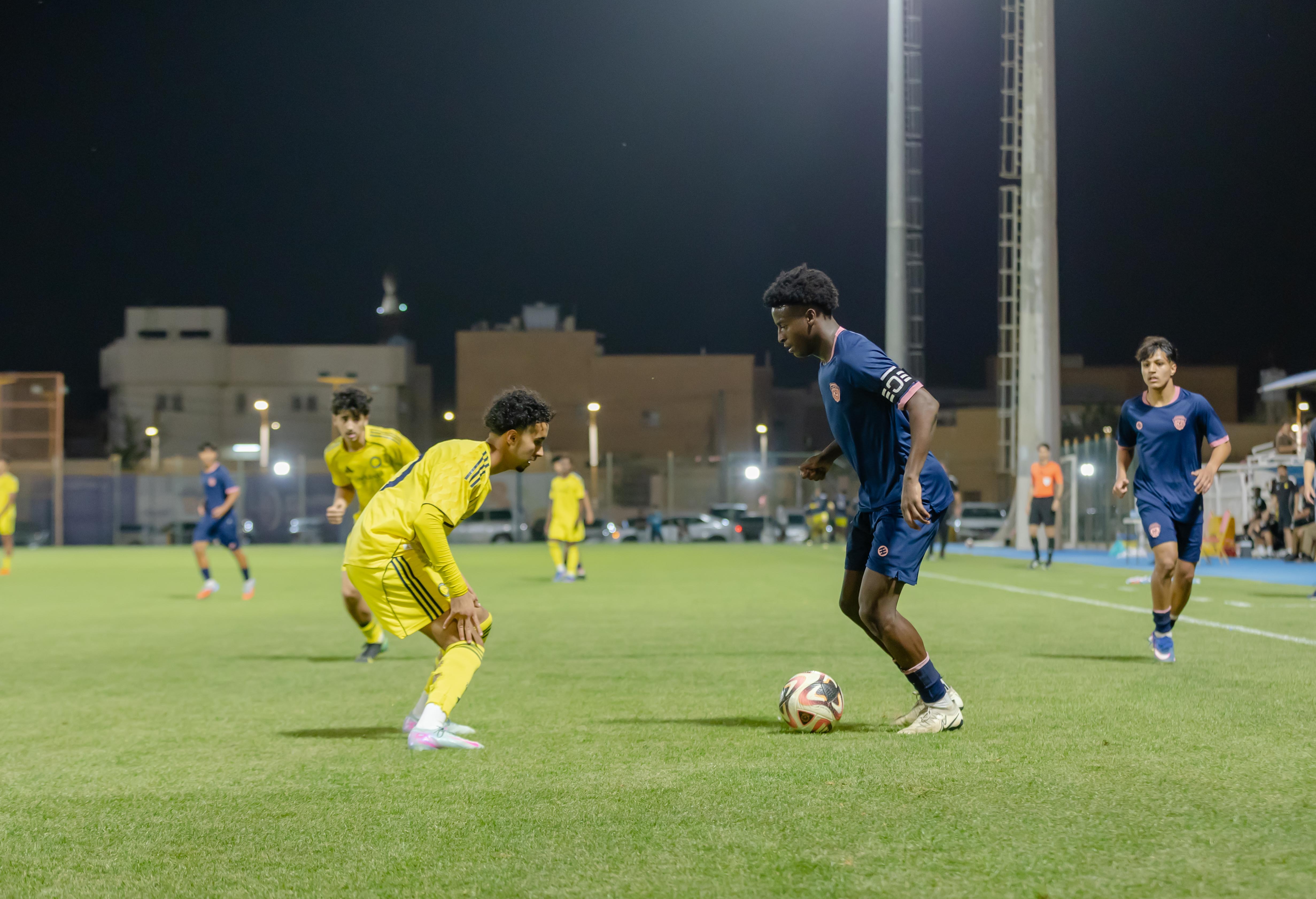 الفيحاء تحت 16 سنة يخسر لقاء نظيره نادي النصر