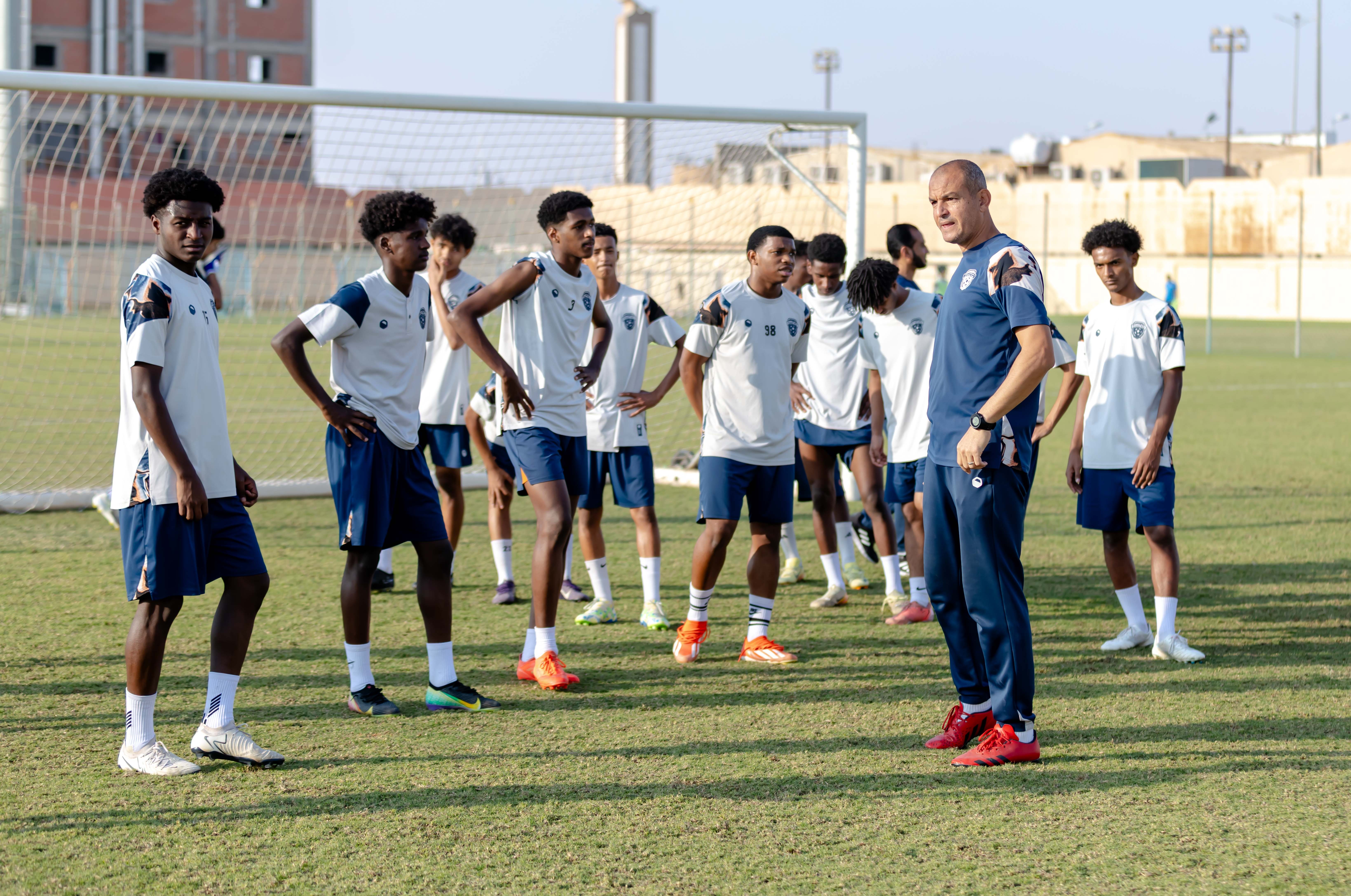 الفيحاء تحت 17 سنة يواصل تحضيراته لمواجهة نظيره نادي هجر لمواجهة هجر