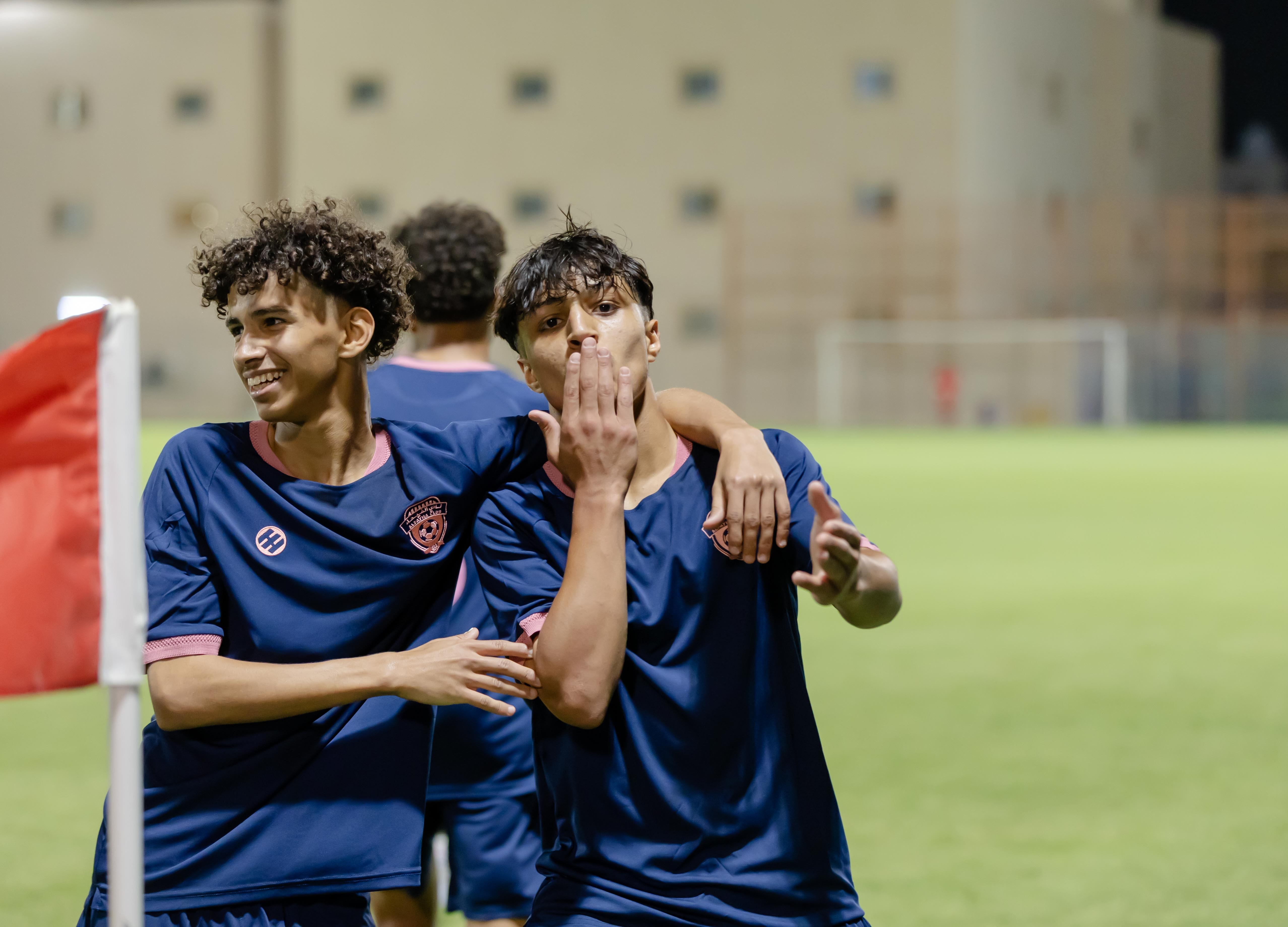 الفيحاء تحت 16 سنة يخسر لقاء نظيره نادي النصر