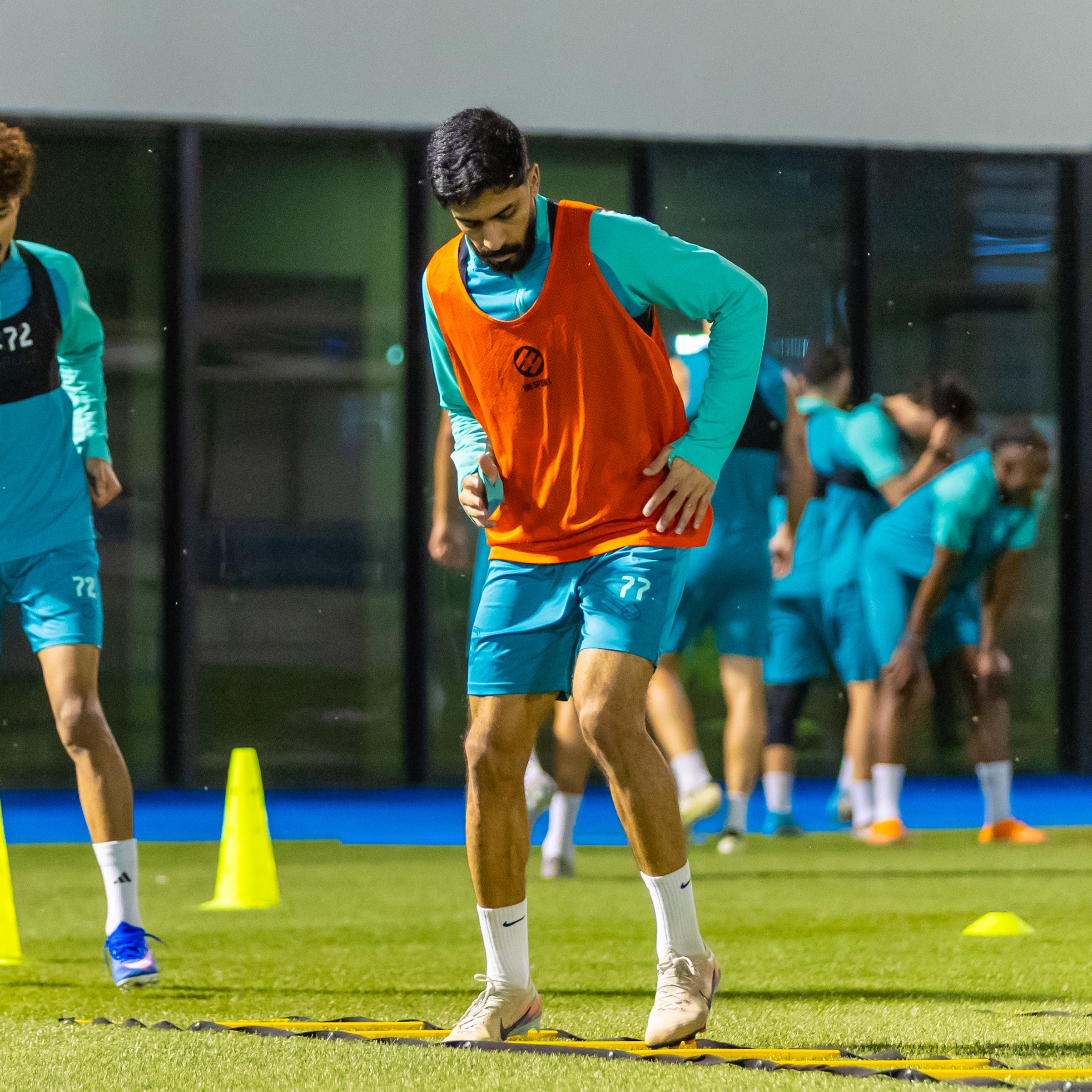 الفيحاء يستأنف تدريباته استعداداً لمواجهة الأهلي