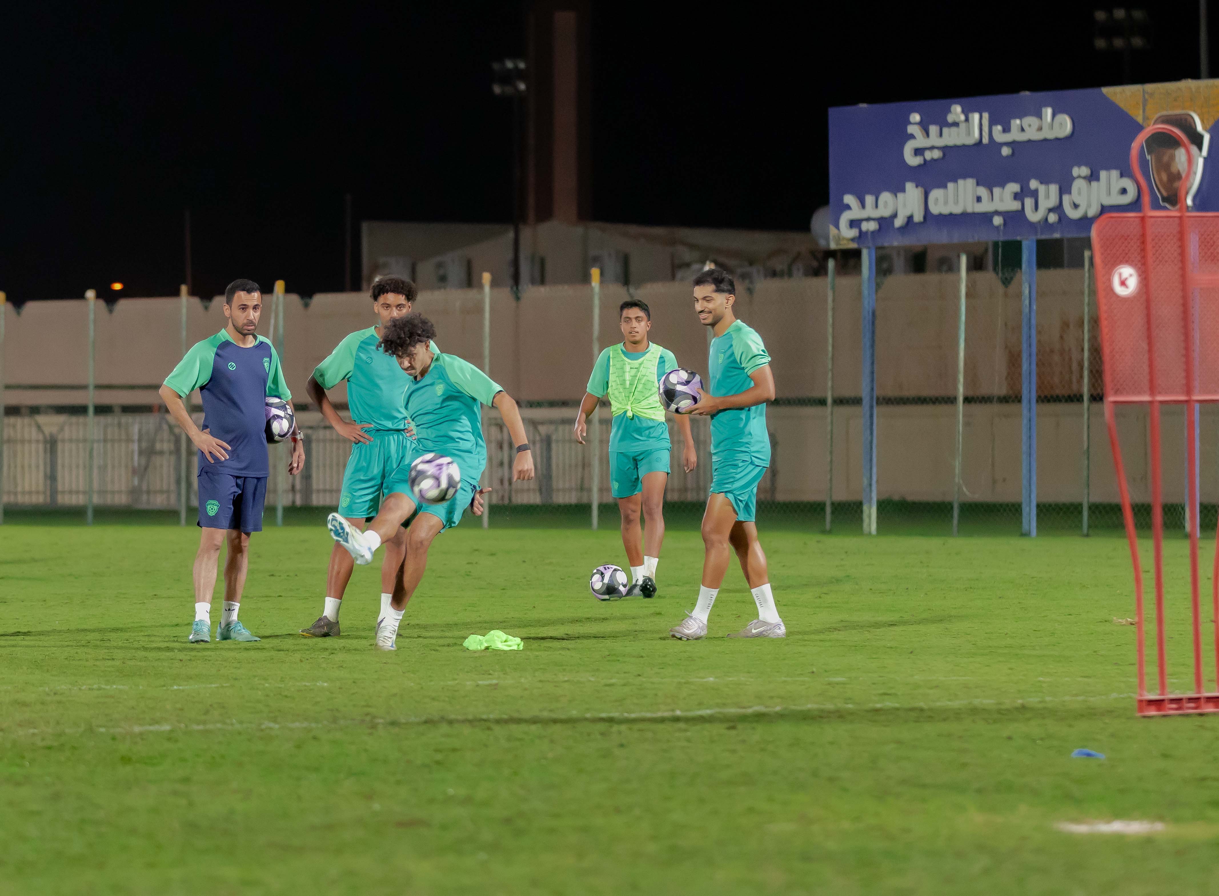 الفيحاء تحت 21 عام يجري تمرينه الرئيس استعداداً لملاقاة العدالة