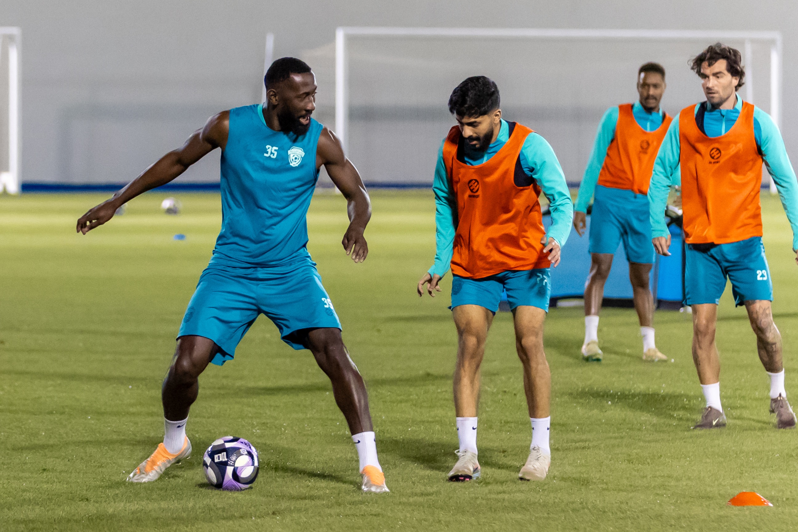 الفيحاء يواصل تدريباته في مقر النادي