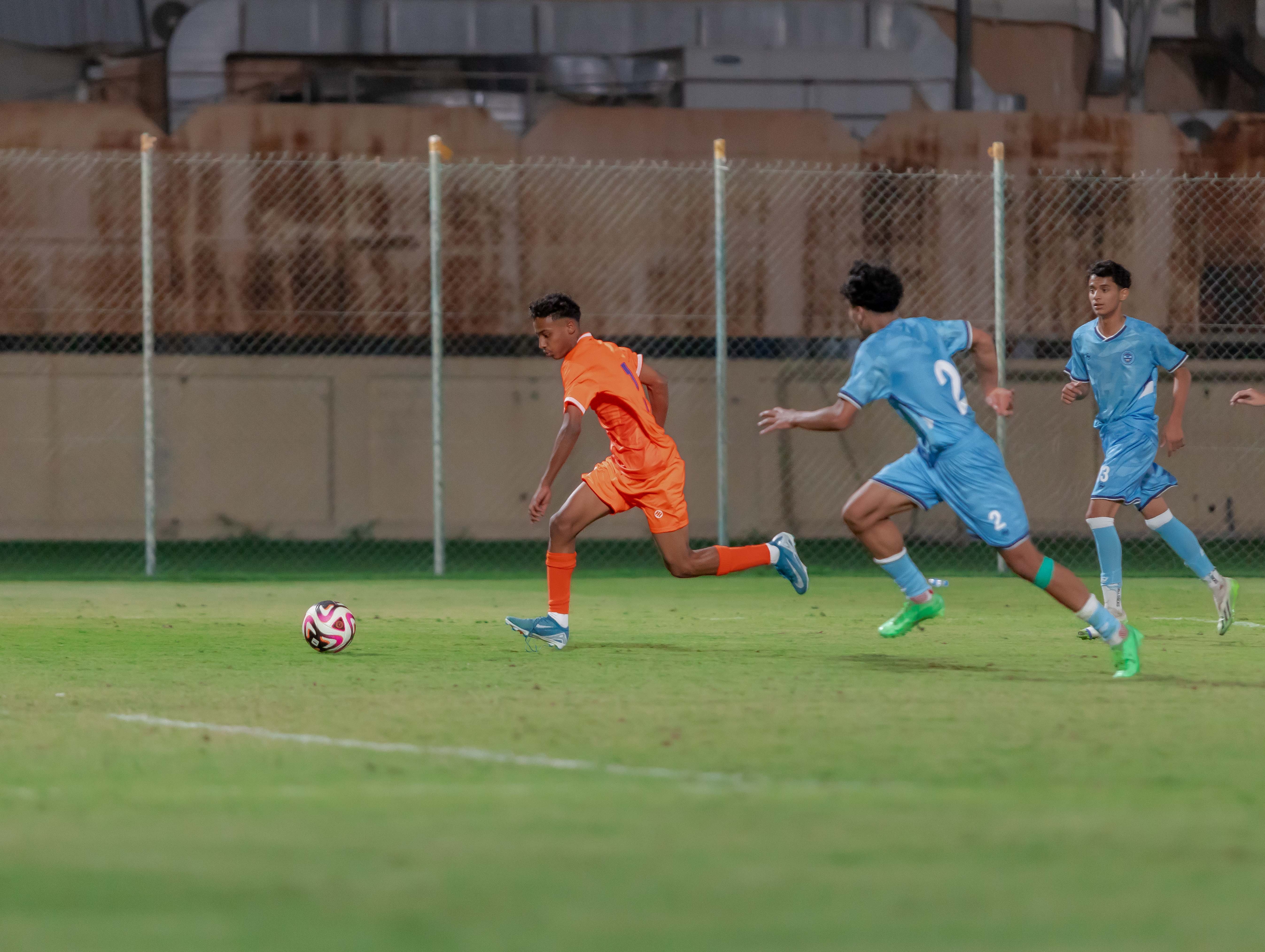 الفيحاء تحت 16 سنة يكسب لقاء نظيره الباطن