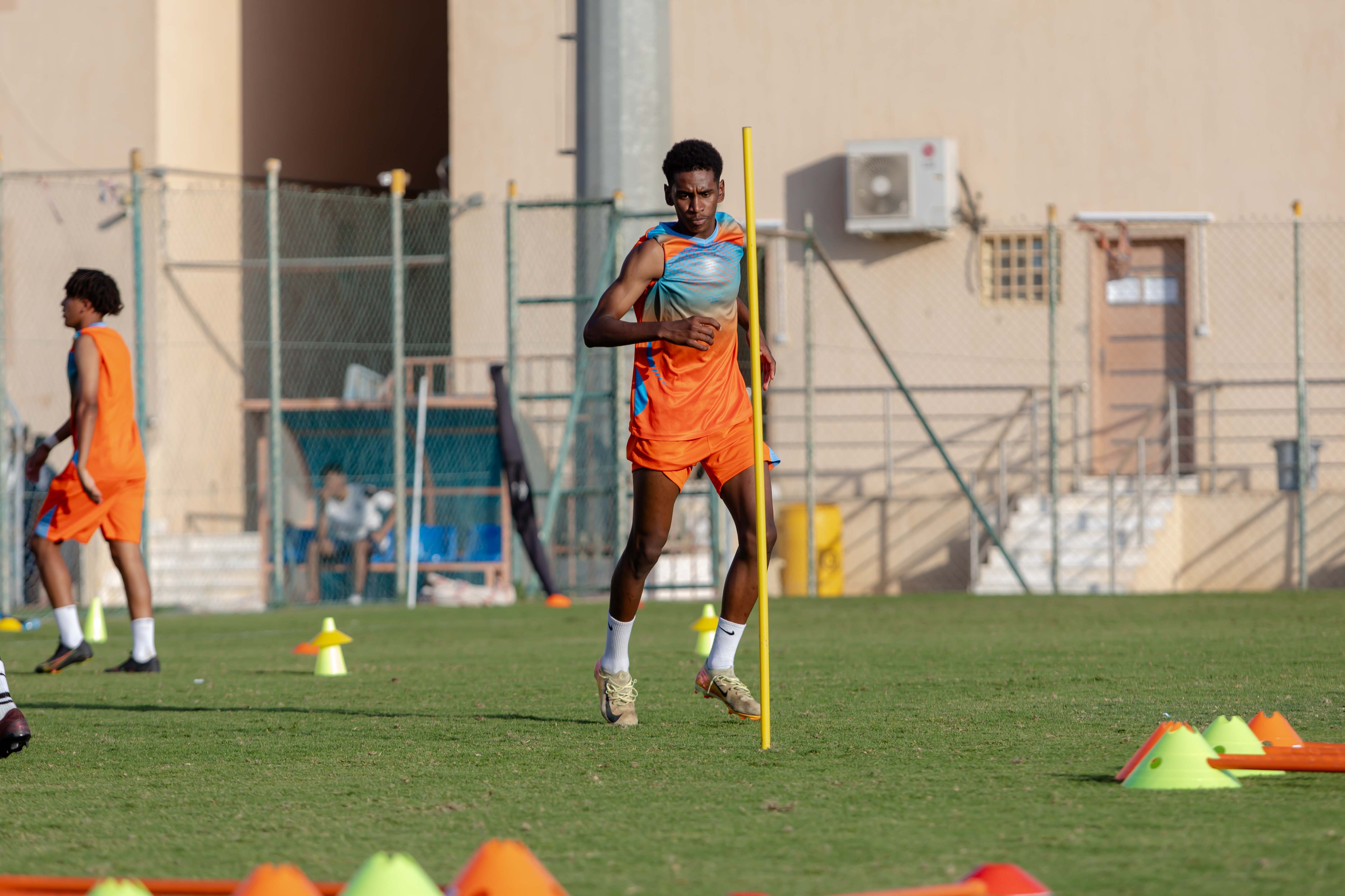 الفيحاء تحت 17 سنة يجري تمرينه الرئيس لمواجهة نظيره نادي الانصار