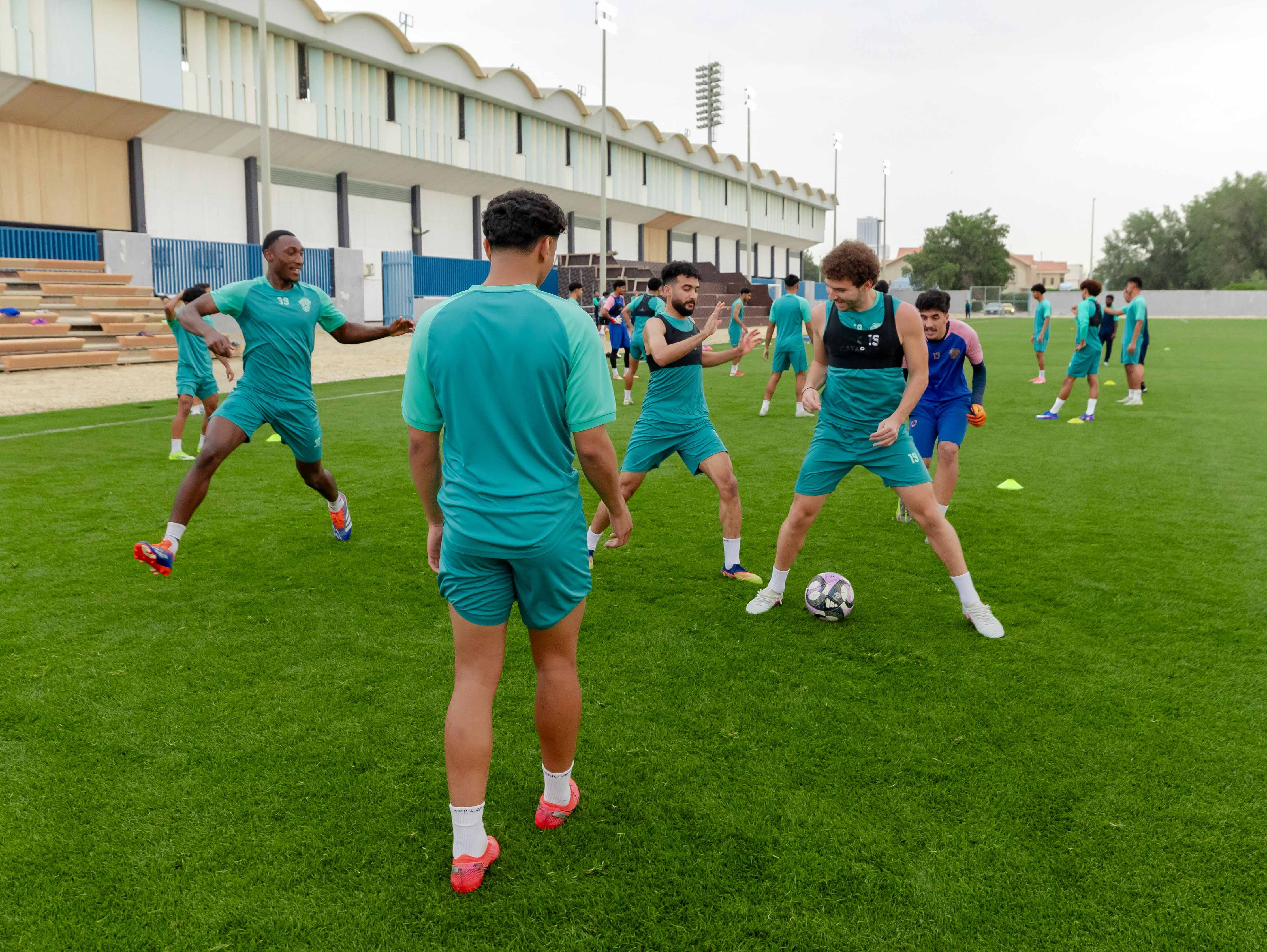الفيحاء تحت 21 عامًا يُجري تمرينه الرئيسي استعدادًا لملاقاة القادسية .