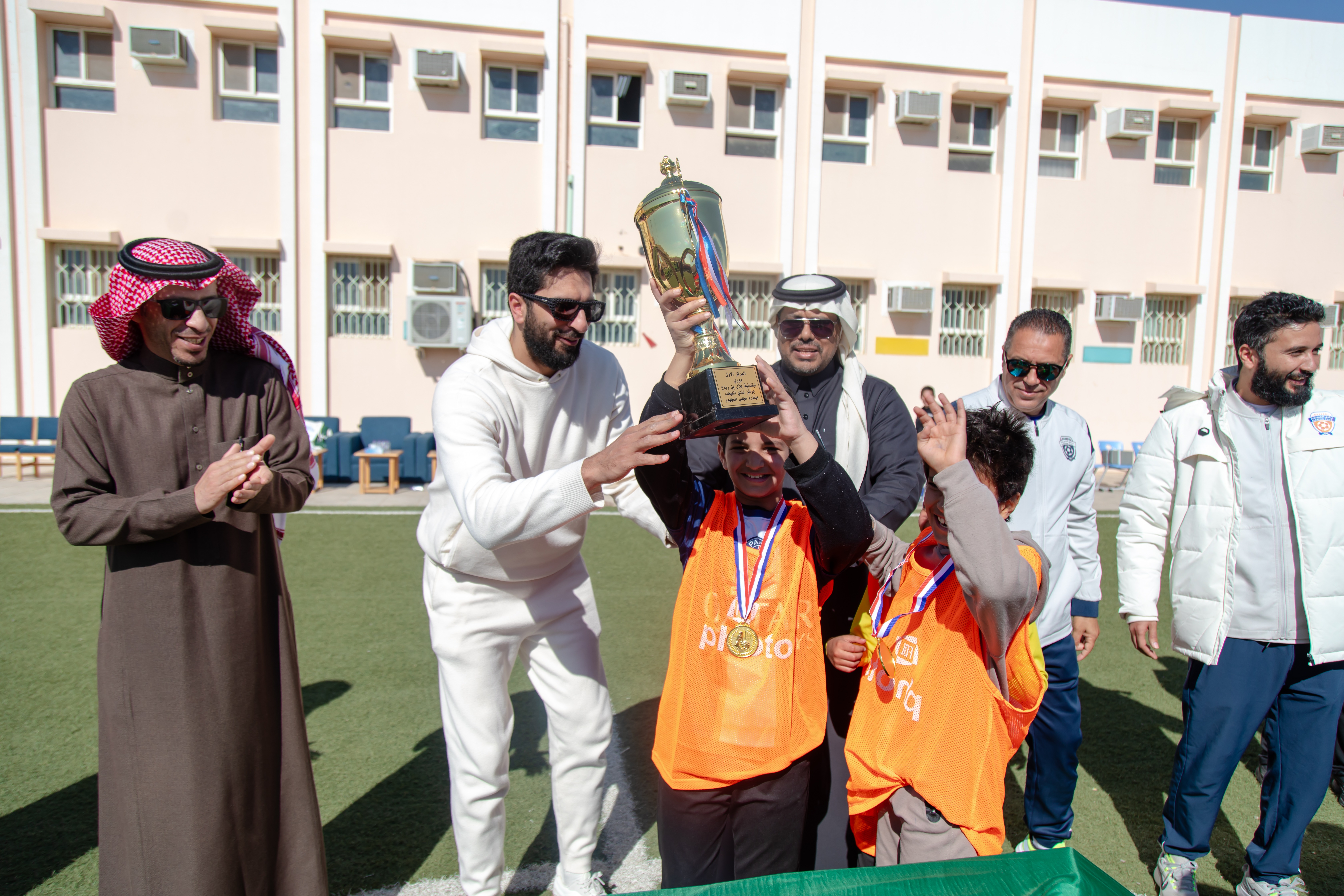 في إطار مبادرة الحضور الجماهيري التي ينظمها مجلس الجمهور الفيحاوي، الفيحاء يرعى دوري "فهود المجمعة"