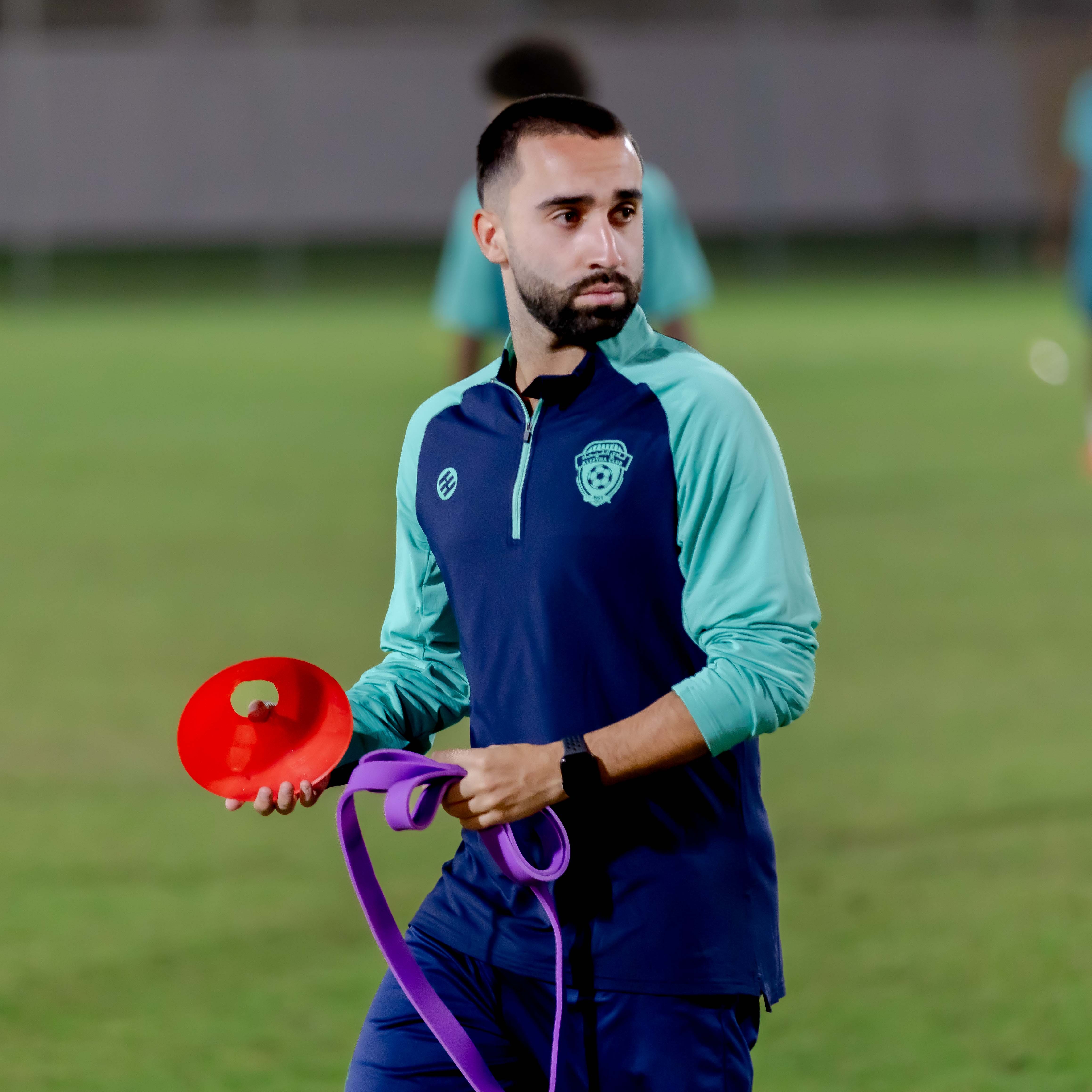 الفيحاء تحت 21 عامًا يُجري تمرينه الرئيس استعدادًا لملاقاة الجبلين .