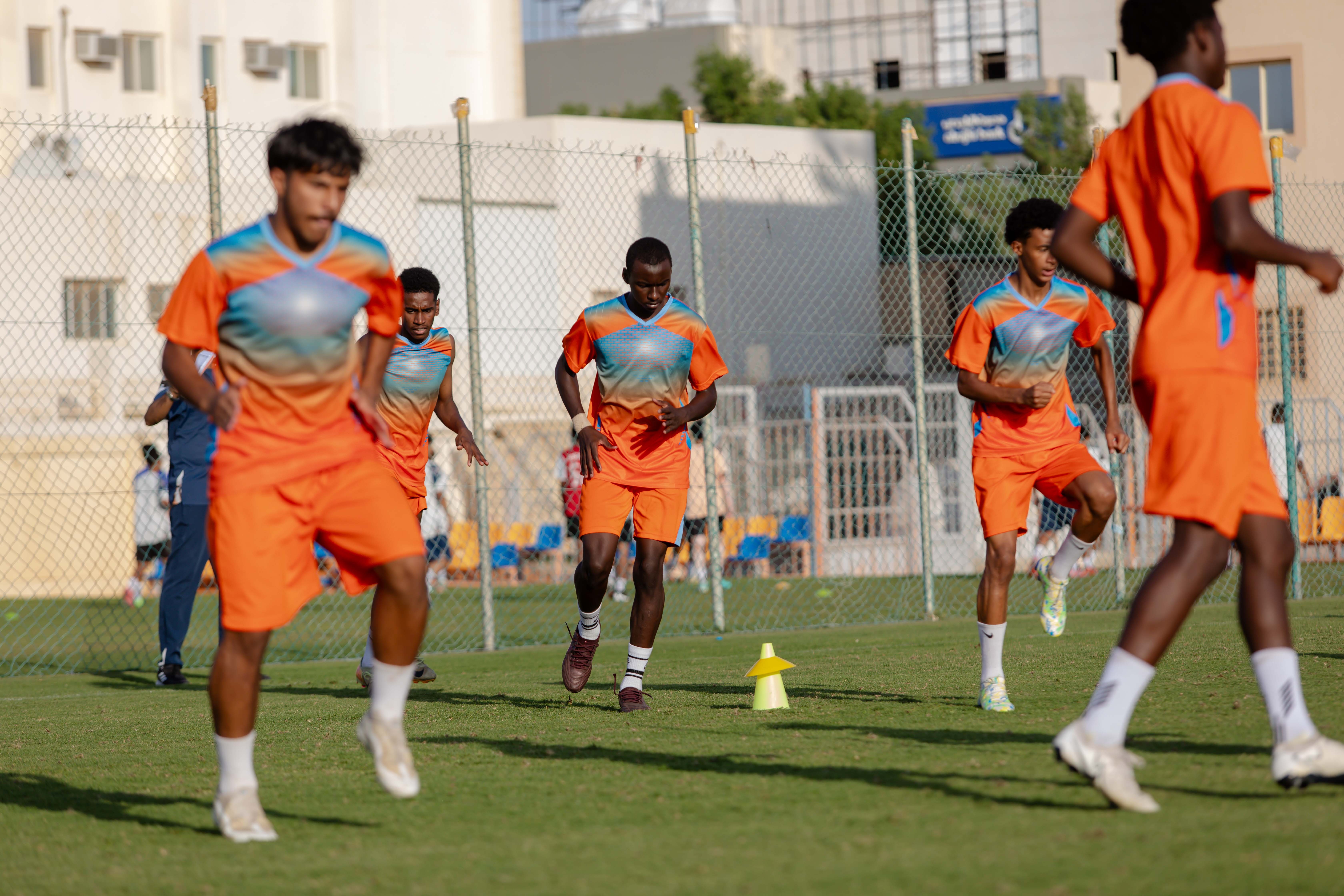 الفيحاء تحت 17 سنة يجري تمرينه الرئيس لمواجهة نظيره نادي الانصار