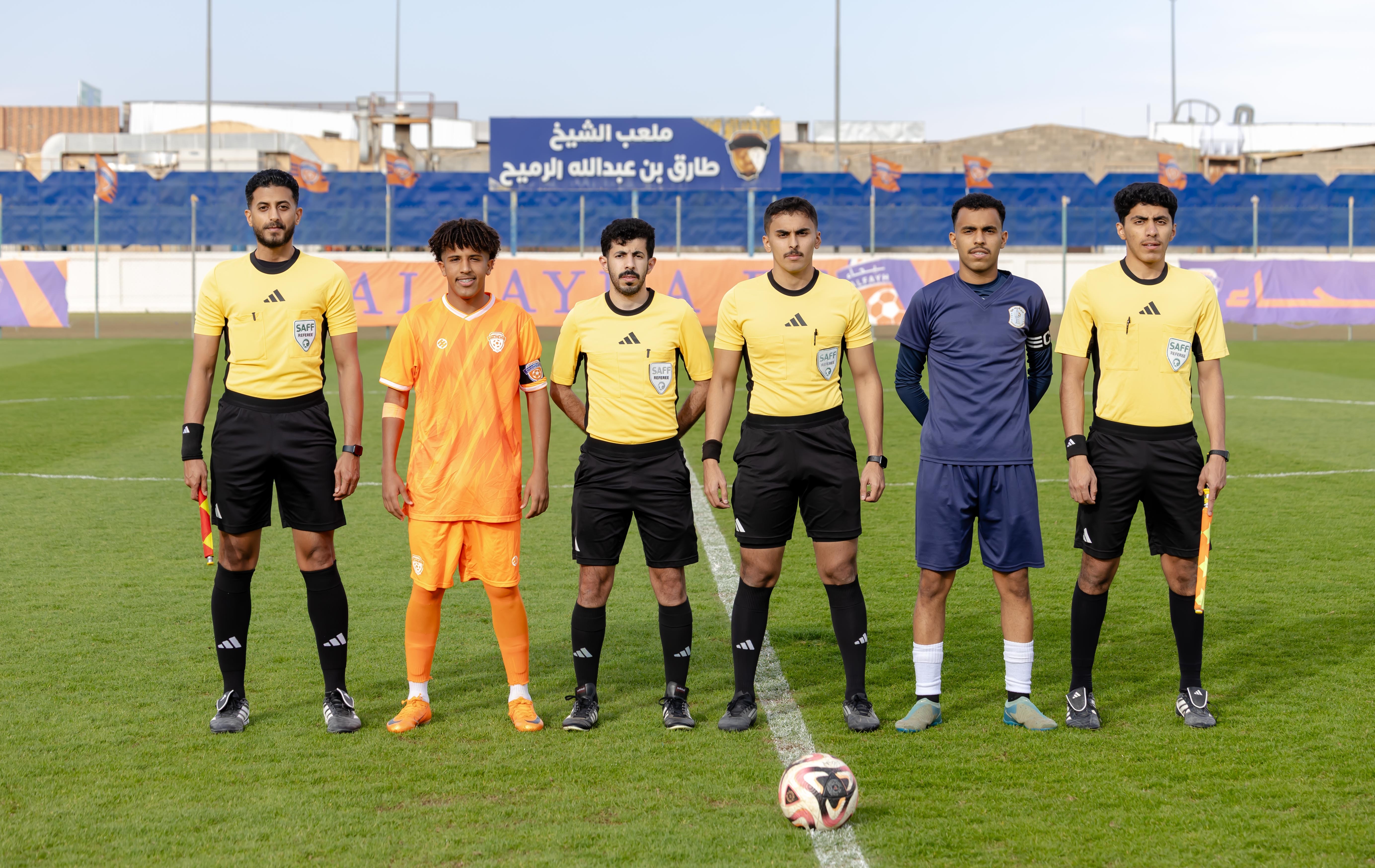 الفيحاء تحت 17 سنة يكسب لقاء نظيرة نادي الامجاد