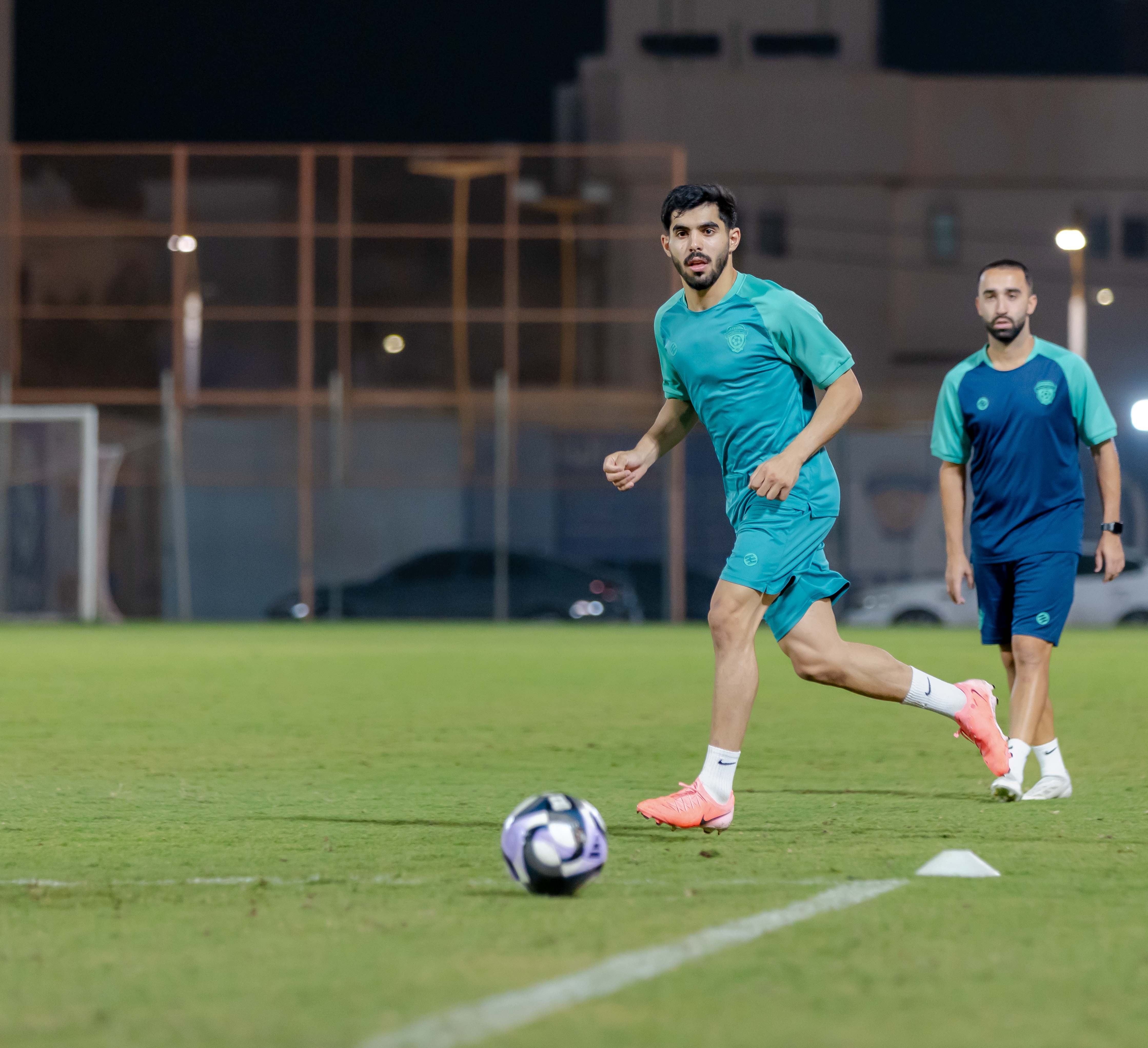 الفيحاء تحت 21 عام يجري تمرينه الرئيس استعداداً لملاقاة العروبة