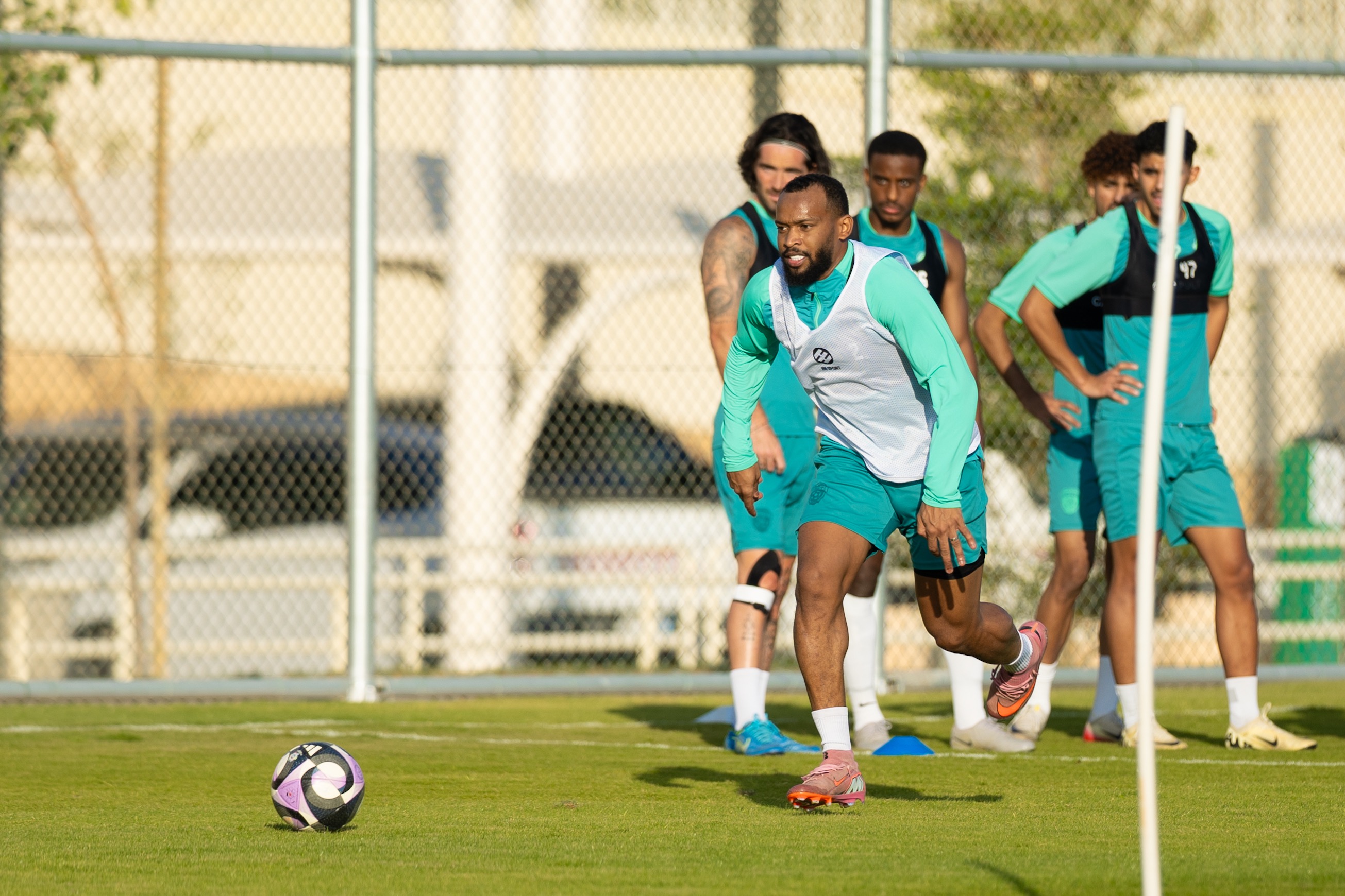 الفيحاء يجري مرانه الرئيس استعداداً لمواجهة الإتفاق