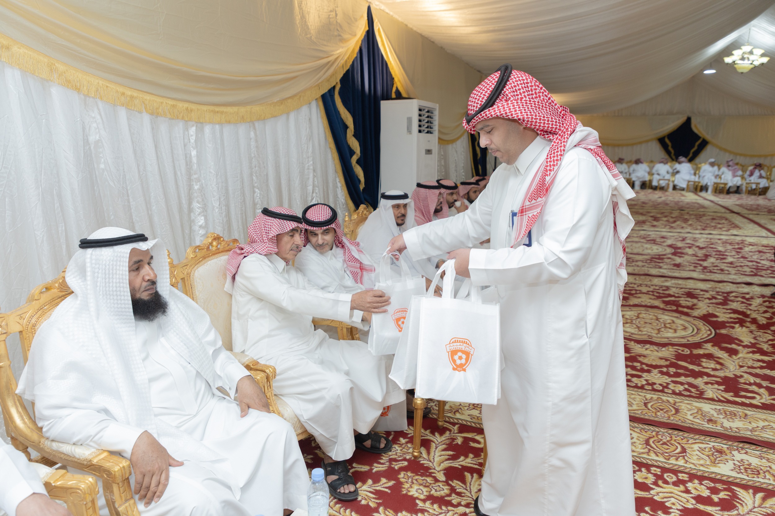 ‏وسط حضور كبير الفيحاء يقيم حفل المعايدة السنوي