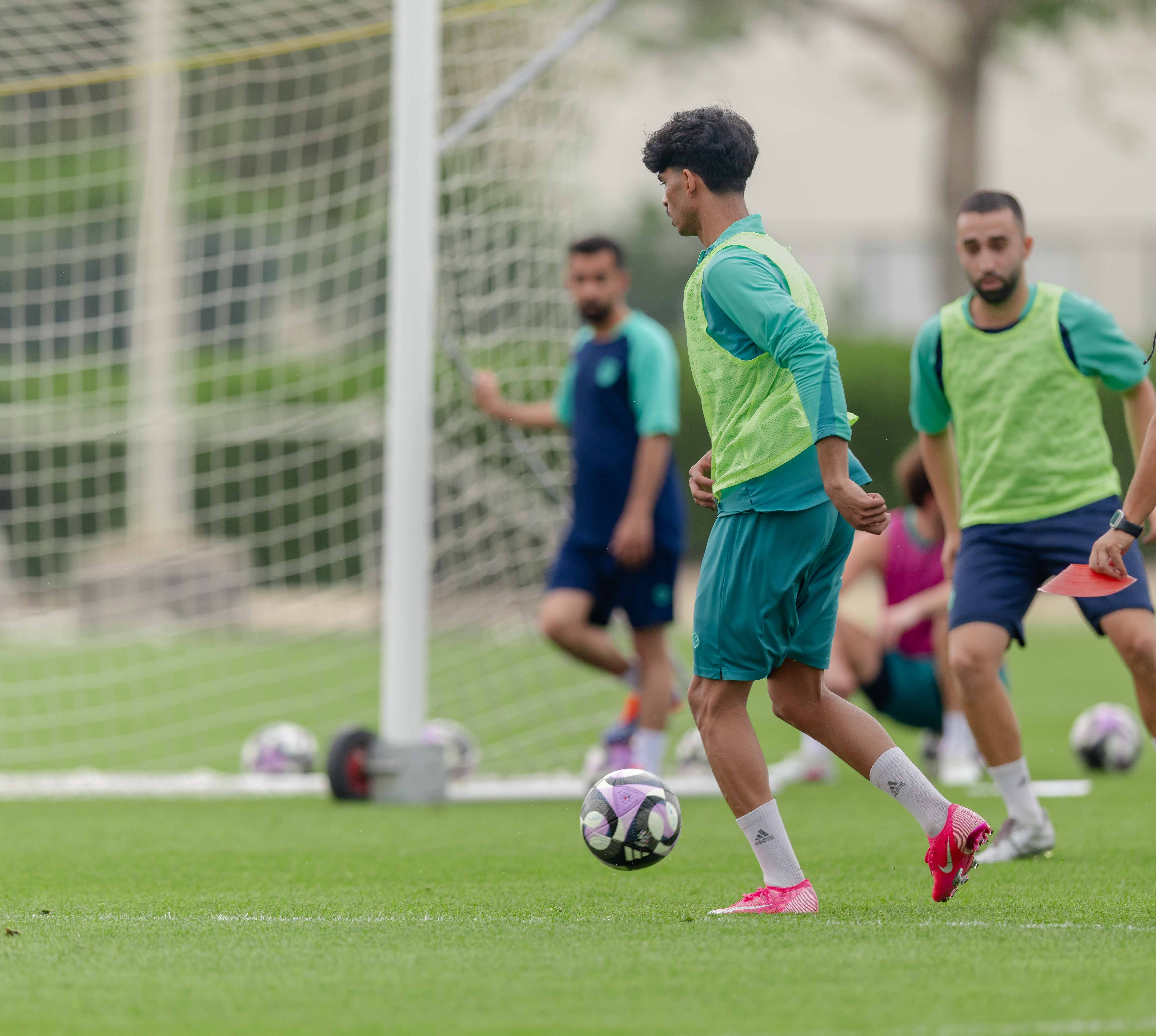 الفيحاء تحت 21 عامًا يُجري تمرينه الرئيسي استعدادًا لملاقاة القادسية .