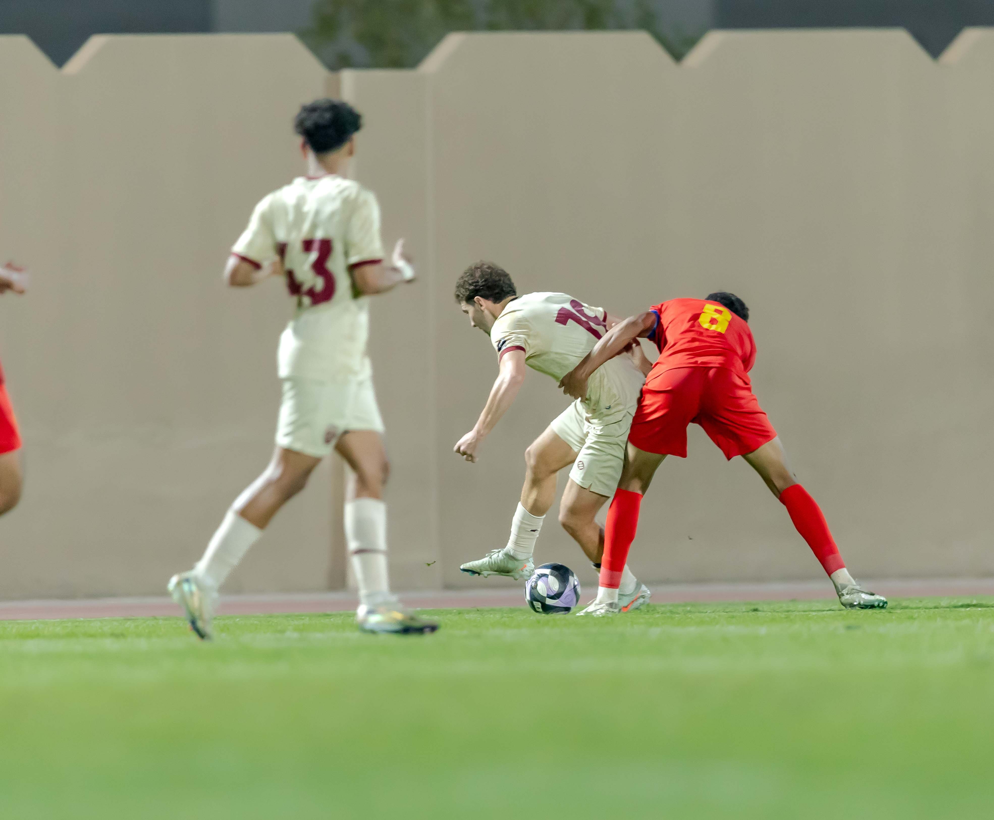 الفيحاء تحت ٢١ سنة يتعادل إيجابياً بهدفين أمام القادسية