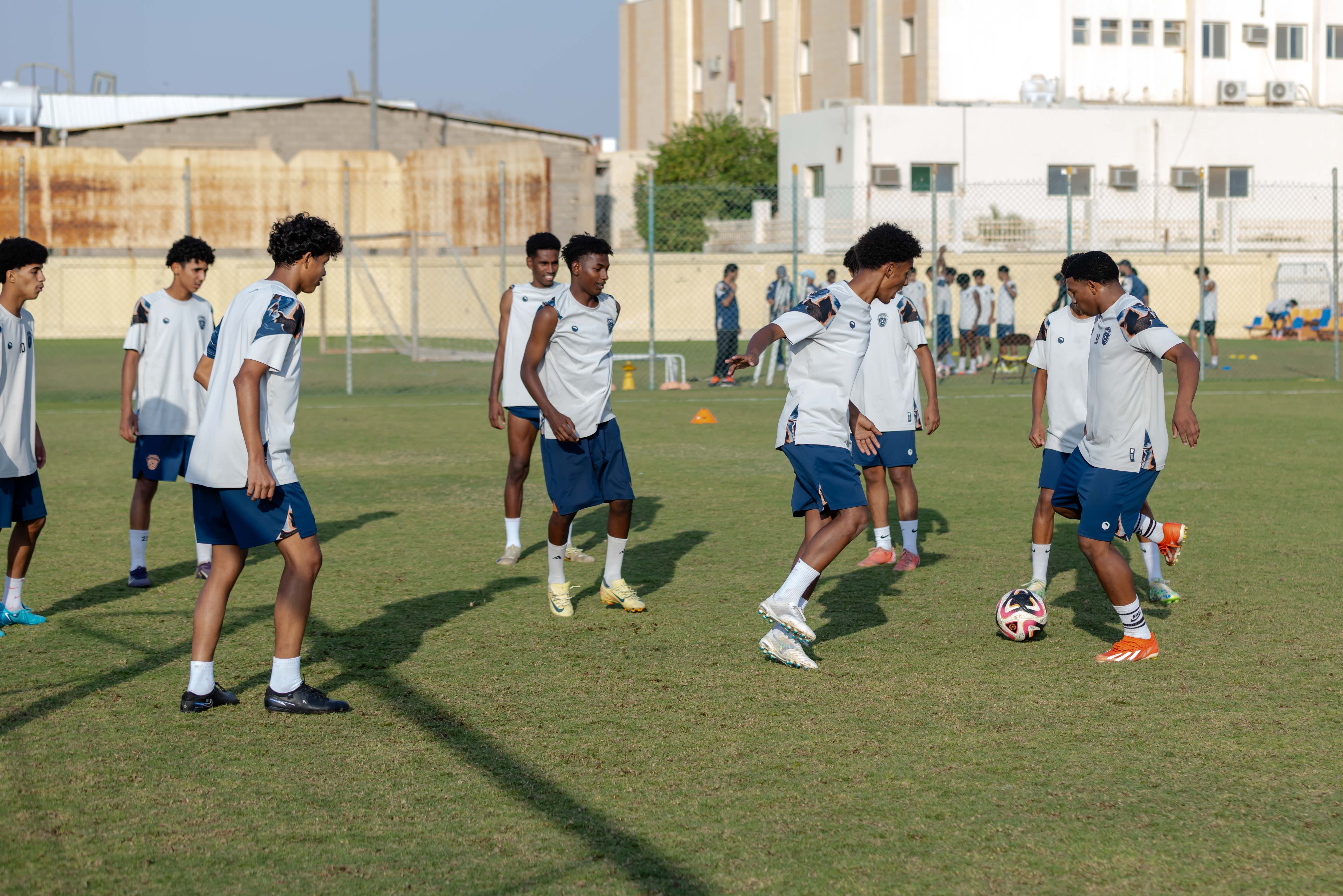 الفيحاء تحت 17 سنة يواصل تحضيراته لمواجهة نظيره نادي هجر لمواجهة هجر