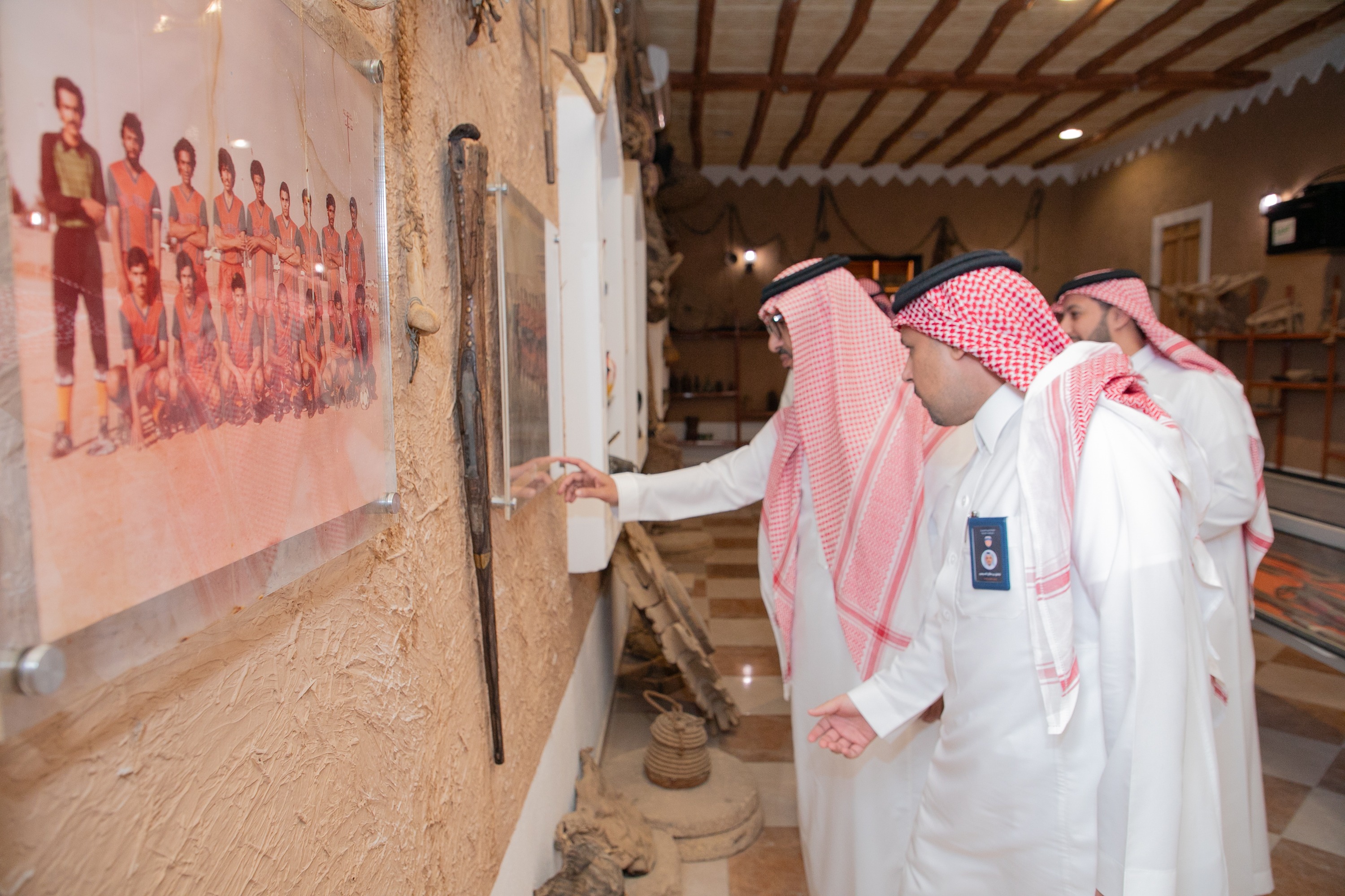 مدير مكتب وزارة الرياضة بمحافظة المجمعة الأستاذ عبدالله الغامدي يزور الفيحاء