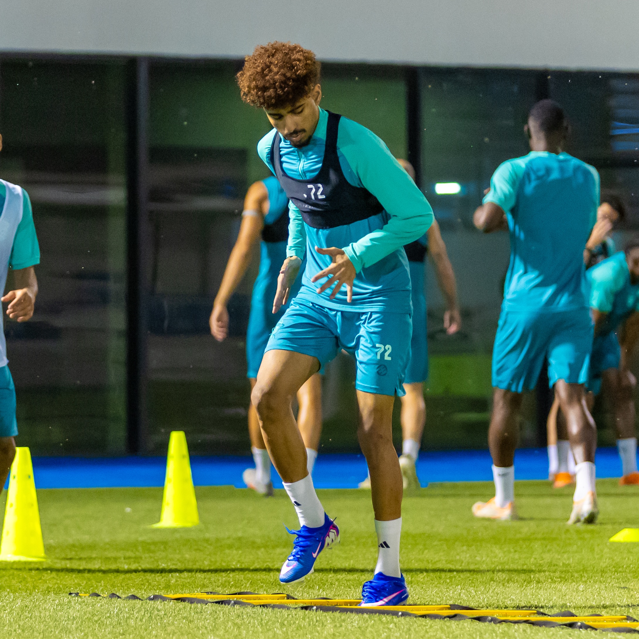 الفيحاء يستأنف تدريباته استعداداً لمواجهة الأهلي