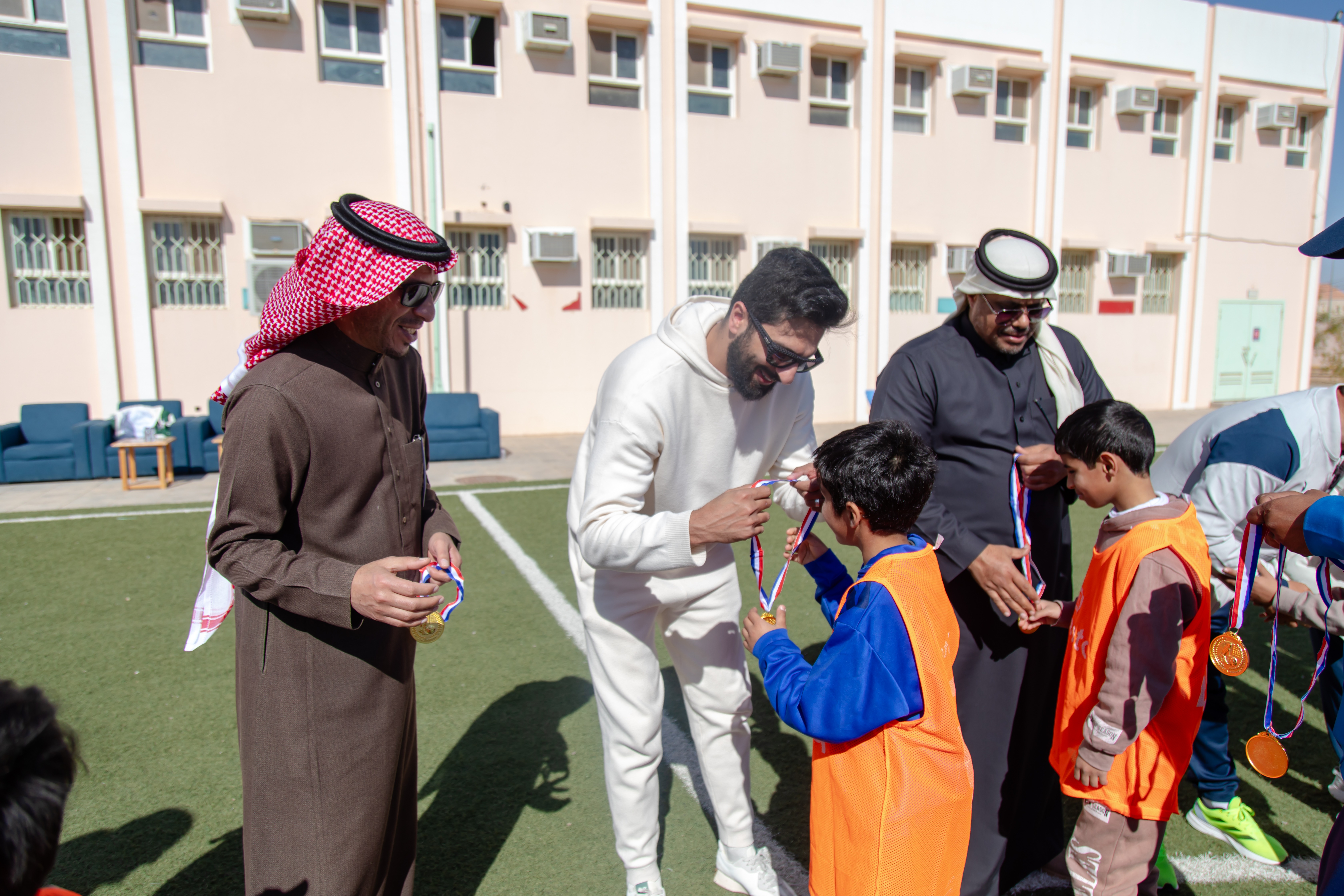 في إطار مبادرة الحضور الجماهيري التي ينظمها مجلس الجمهور الفيحاوي، الفيحاء يرعى دوري "فهود المجمعة"