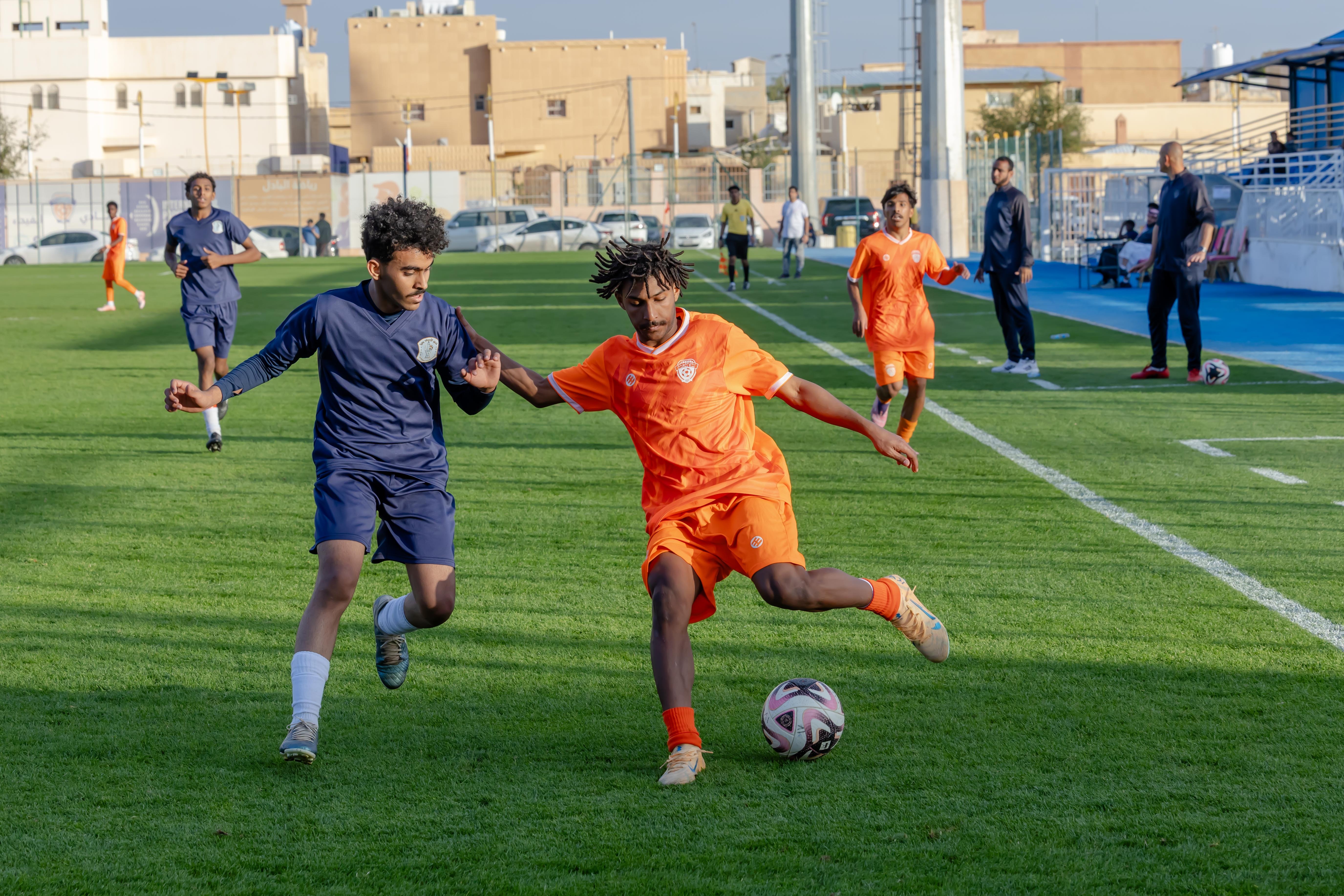 الفيحاء تحت 17 سنة يكسب لقاء نظيرة نادي الامجاد