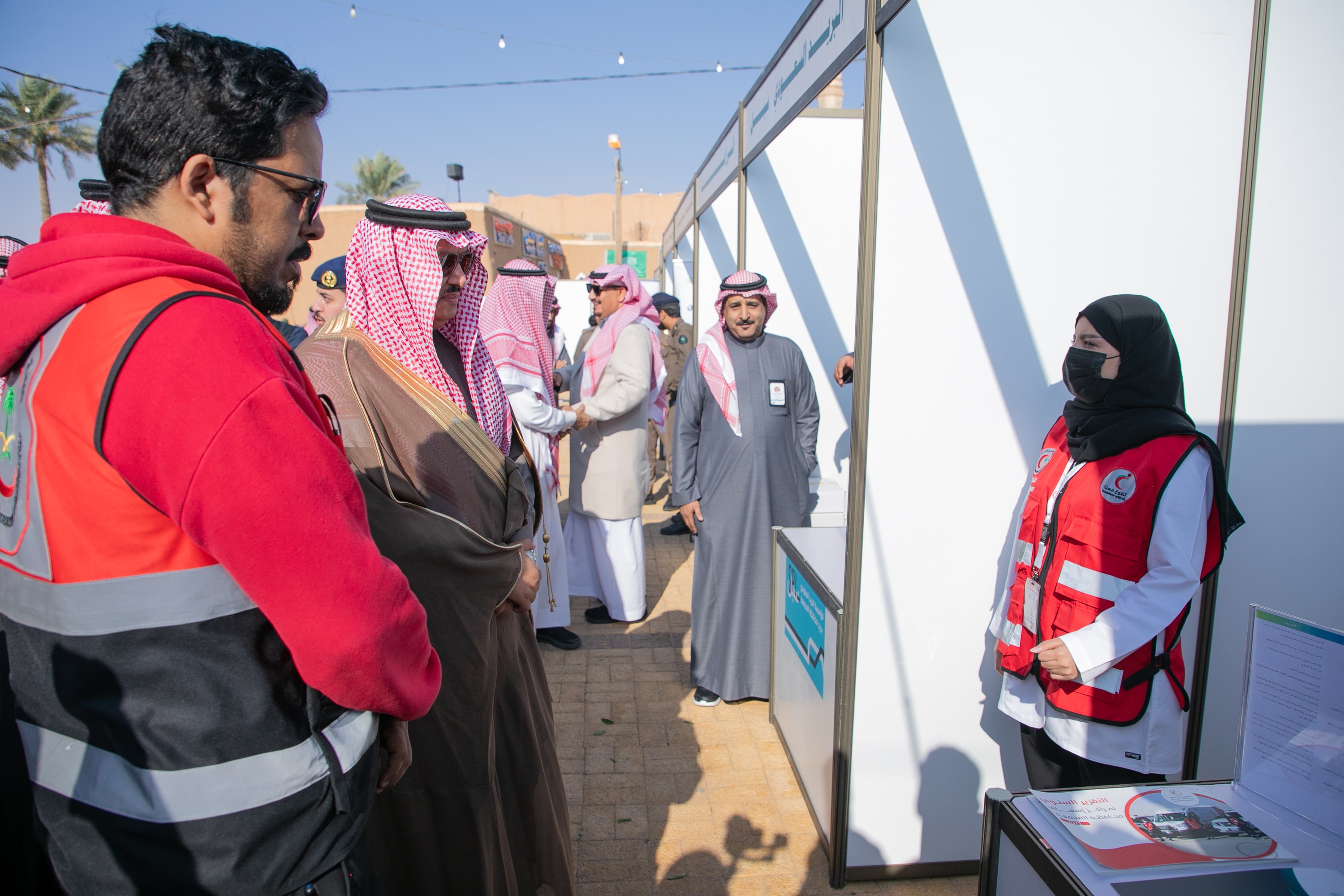 الفيحاء يشارك في معرض يوم التطوع السعودي والعالمي