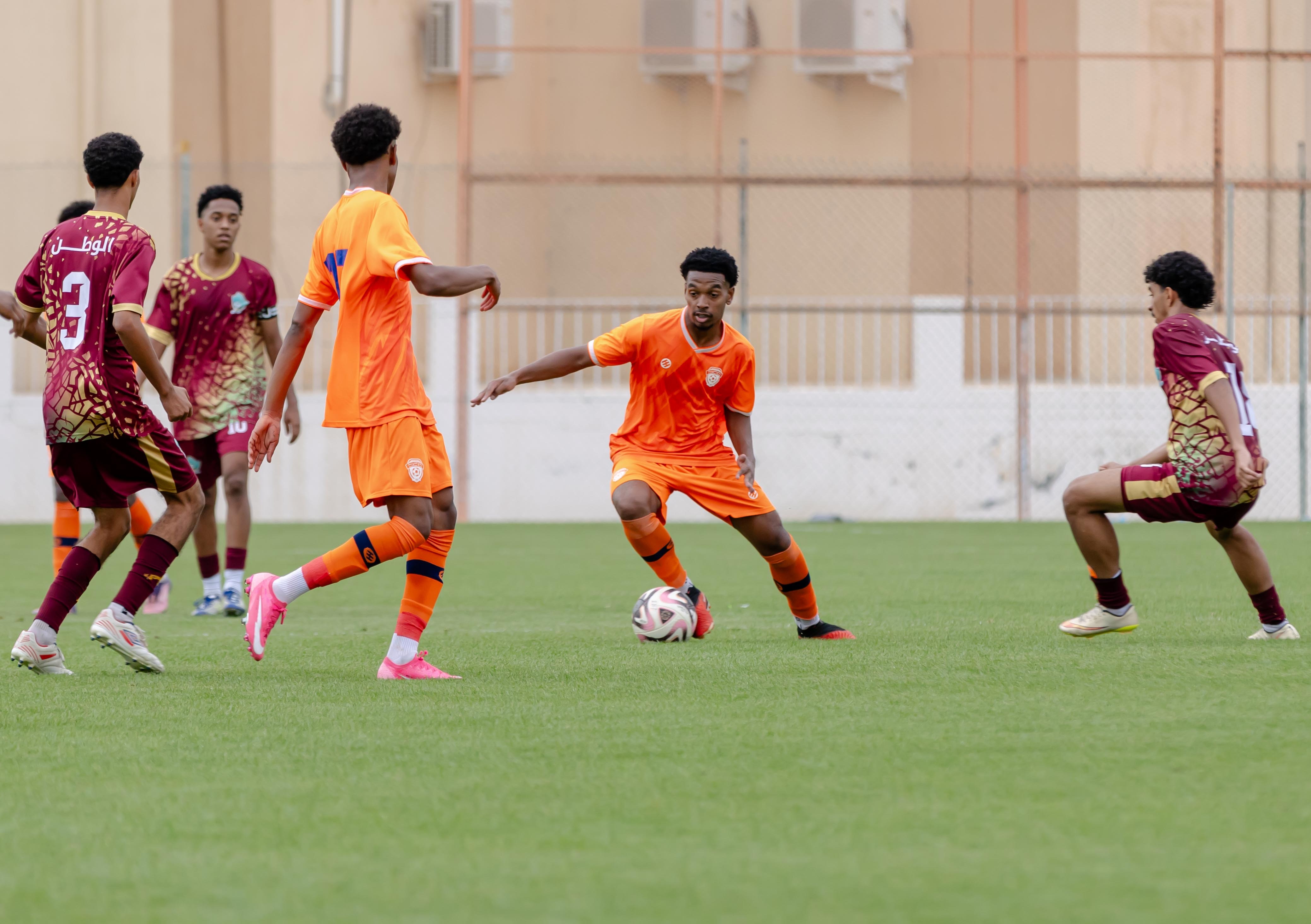 الفيحاء تحت 18 سنة يخسر لقاء نظيرة نادي الوطن