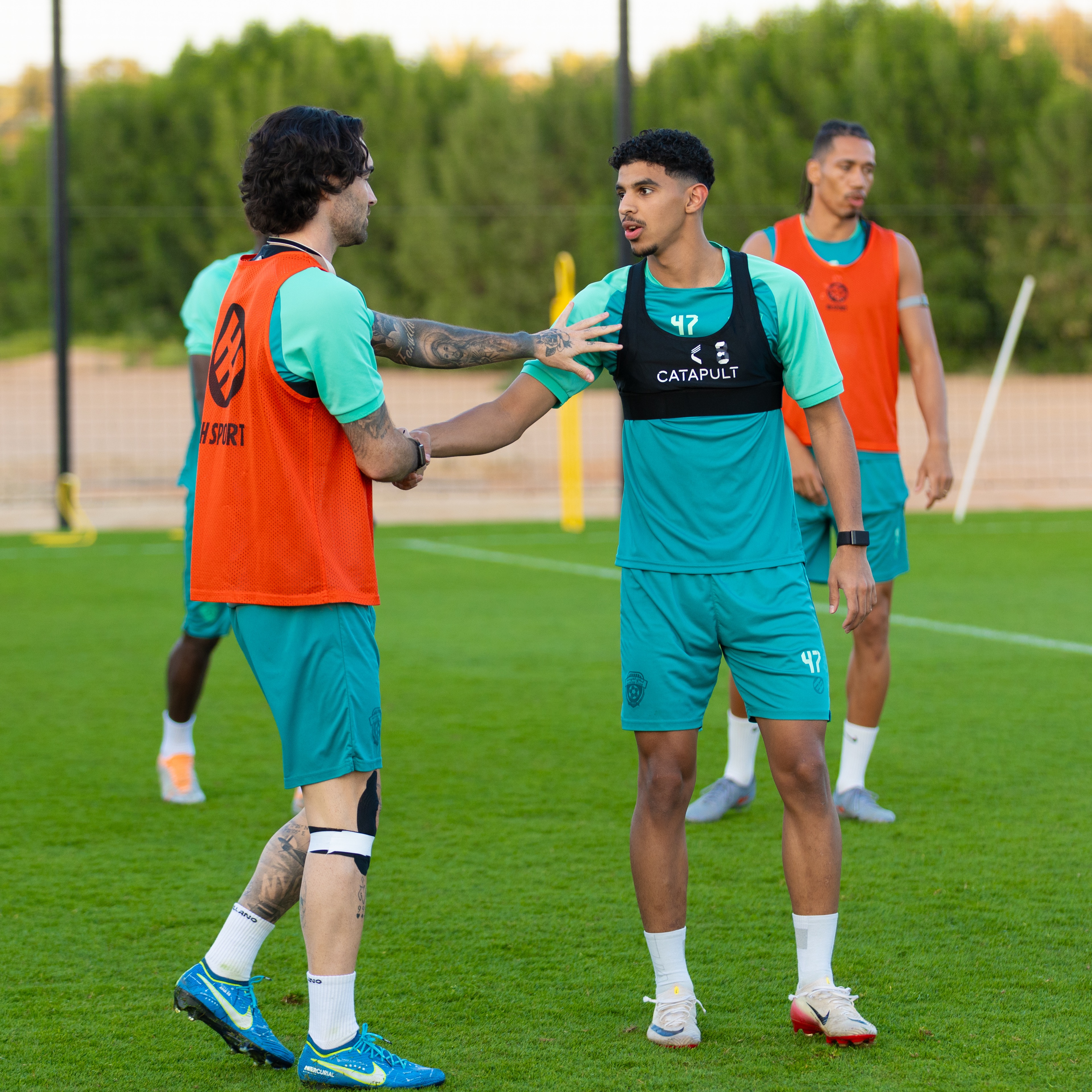 بحصتين صباحية ومسائية، الفيحاء يختتم استعداداته للبطائح الإماراتي