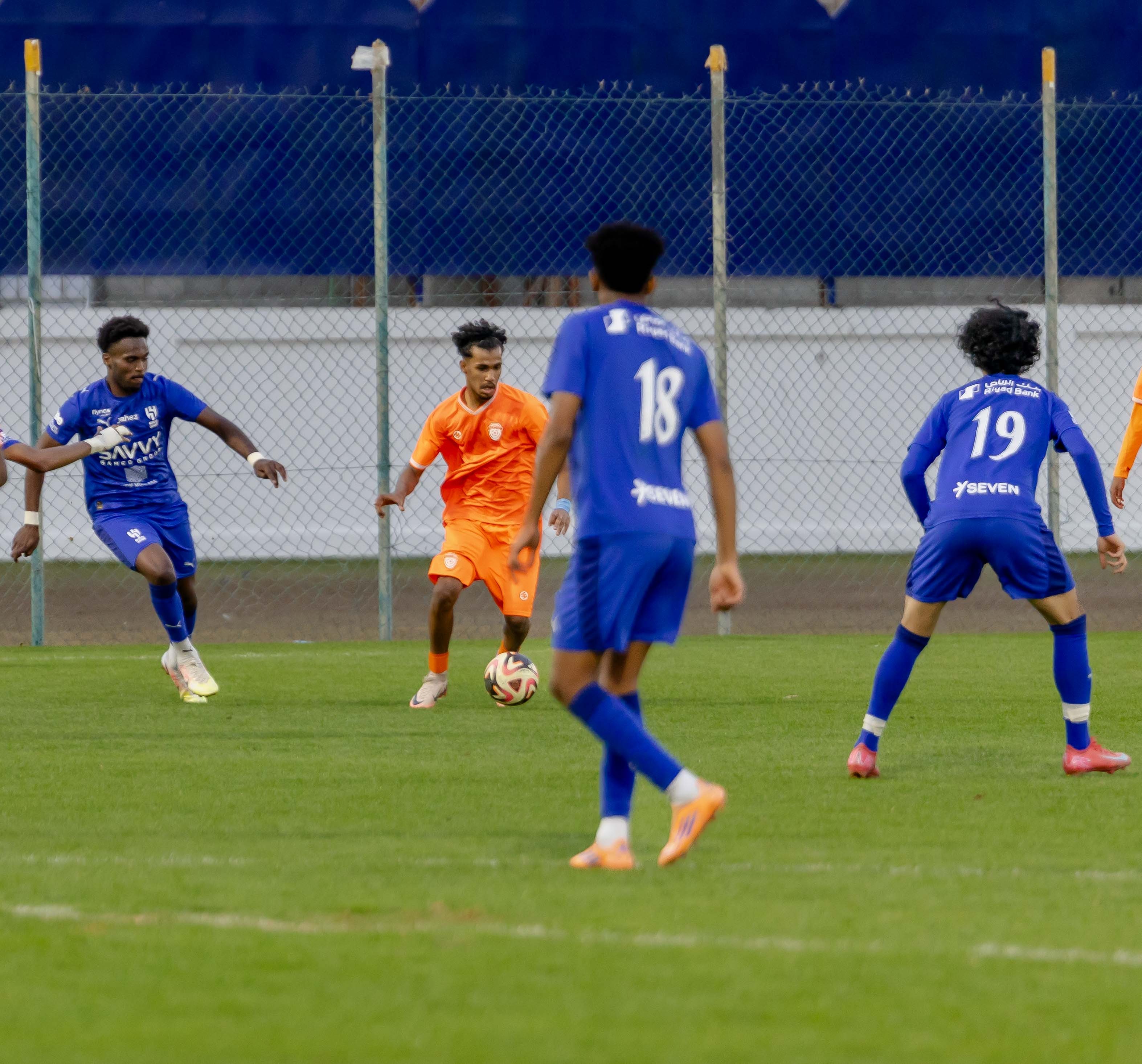 الفيحاء تحت 18 سنة يخسر لقاء نظيرة نادي الهلال