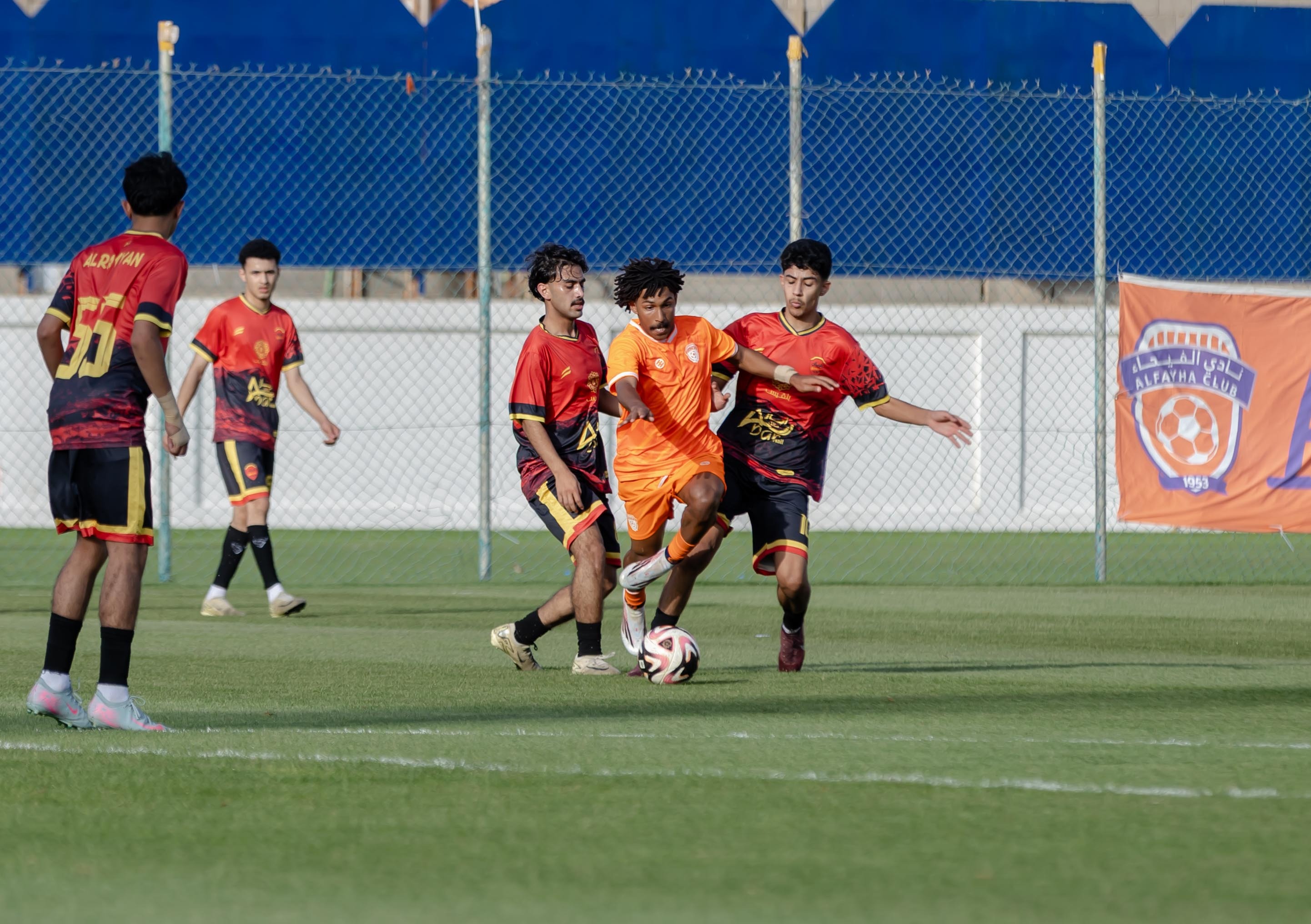 الفيحاء تحت 17 سنة يكسب لقاء نظيرة نادي الريان