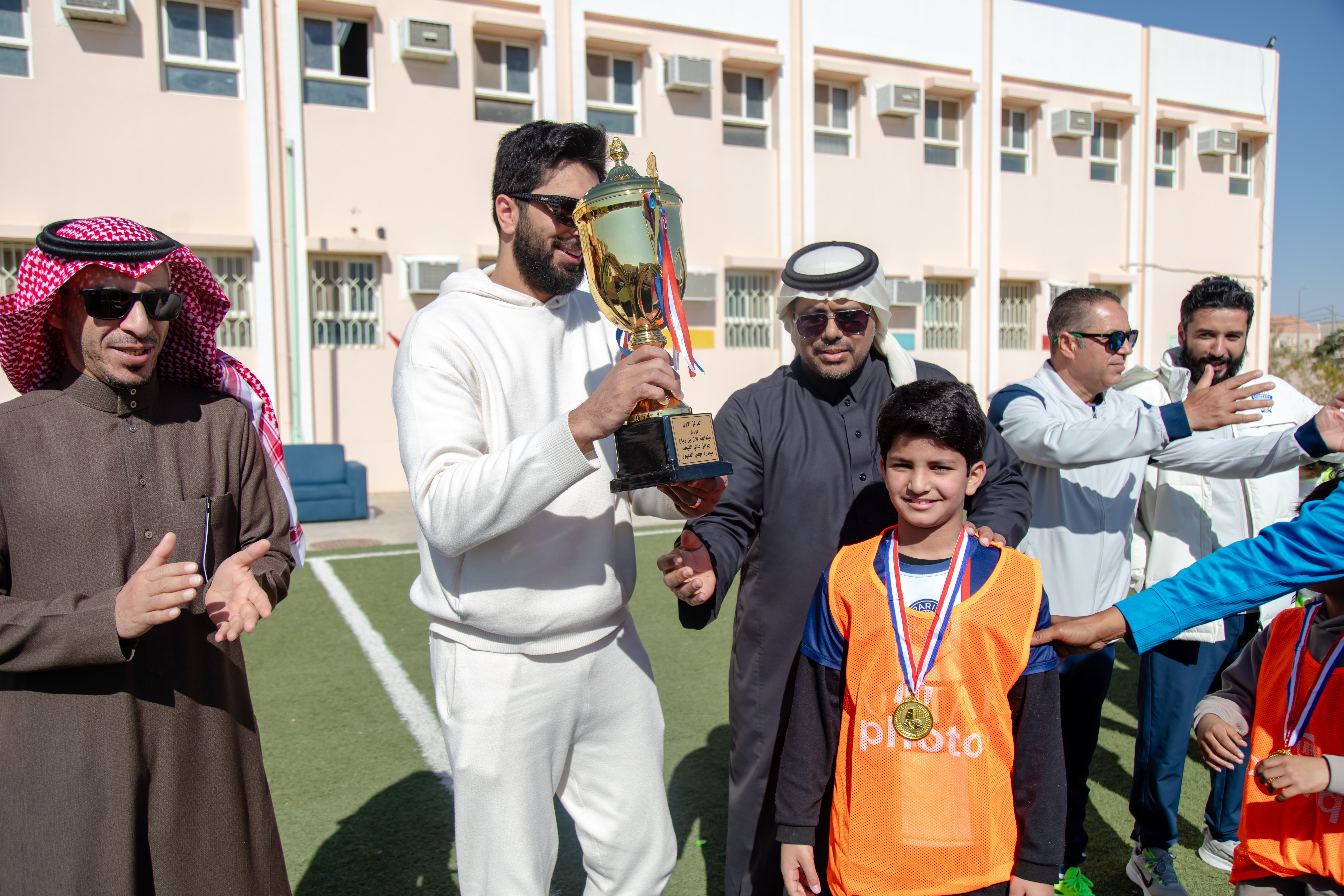 في إطار مبادرة الحضور الجماهيري التي ينظمها مجلس الجمهور الفيحاوي، الفيحاء يرعى دوري "فهود المجمعة"