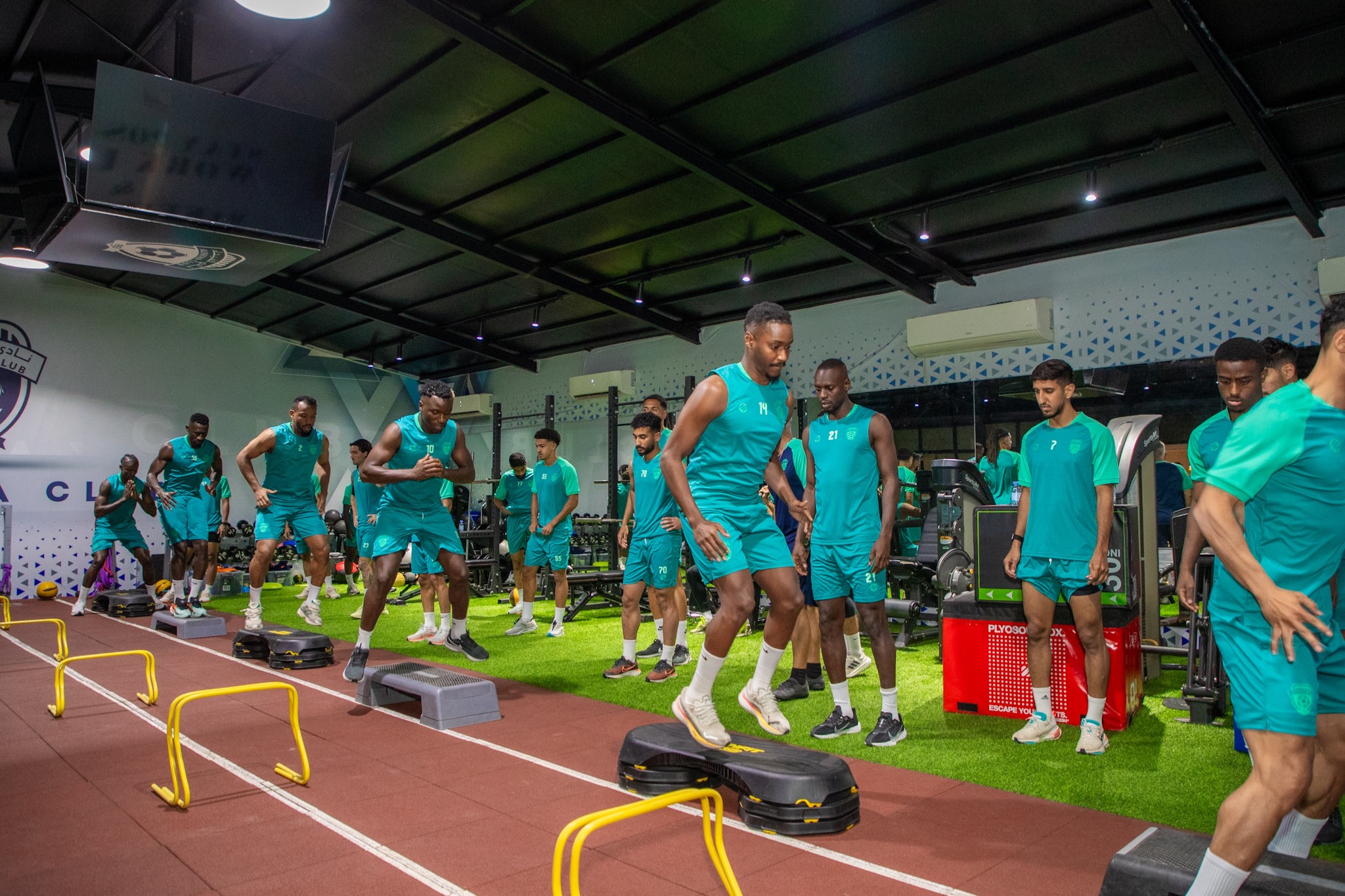 الفيحاء يجري مرانه الرئيس استعداداً لمواجهة الفتح