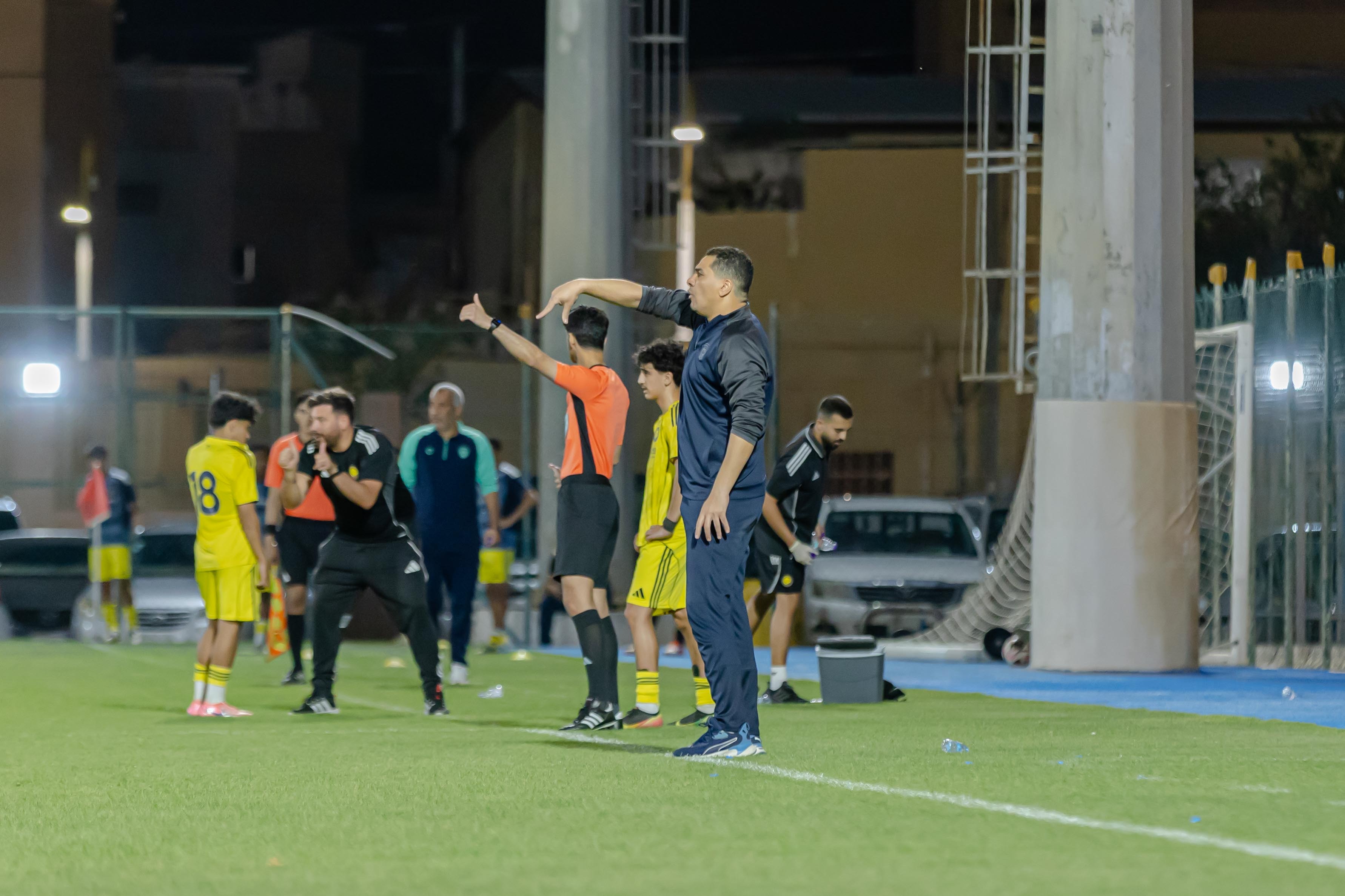 الفيحاء تحت 16 سنة يخسر لقاء نظيره نادي النصر