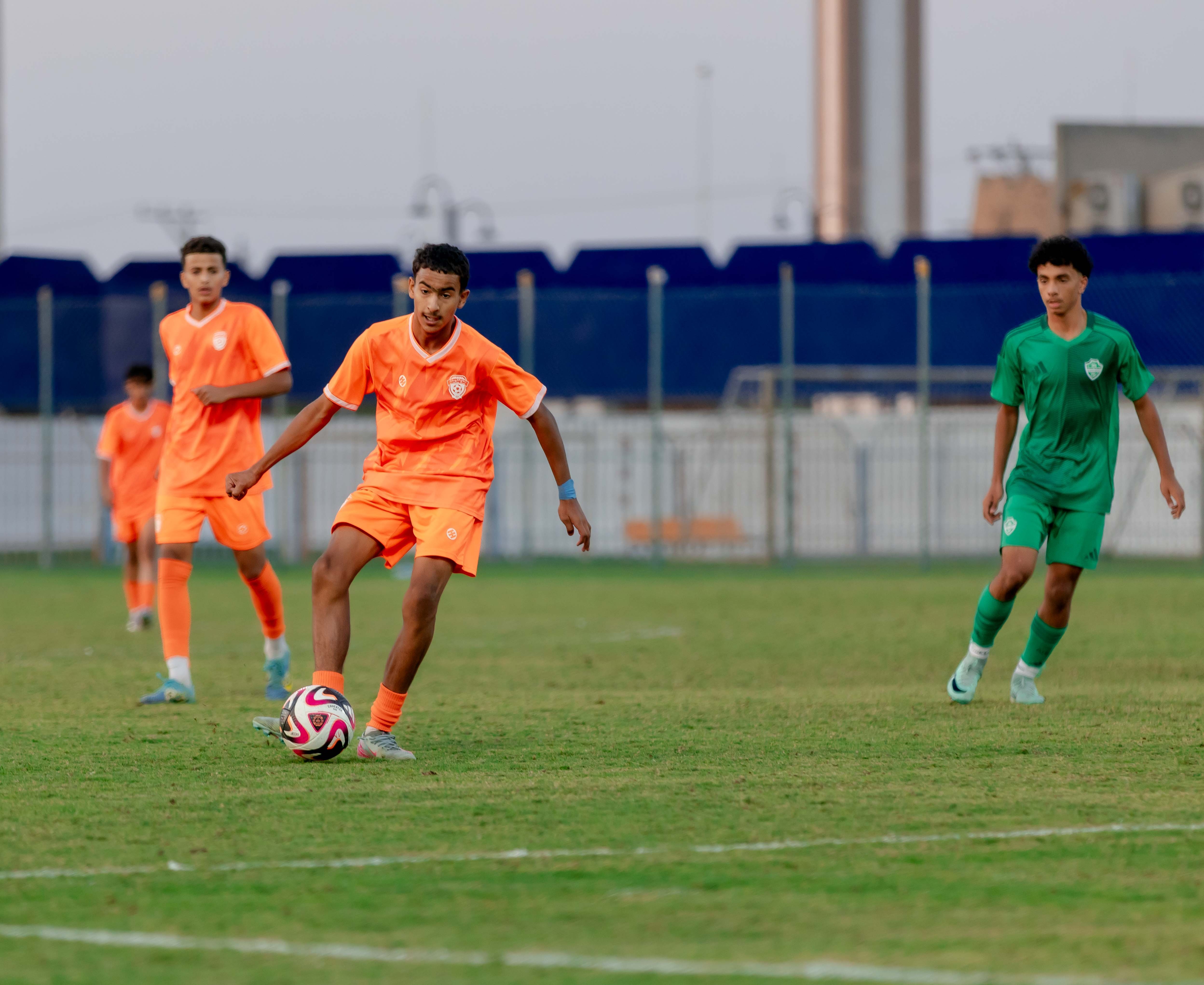 الفيحاء تحت 16 سنة يتعادل ايجابياً امام نظيره نادي الاهلي