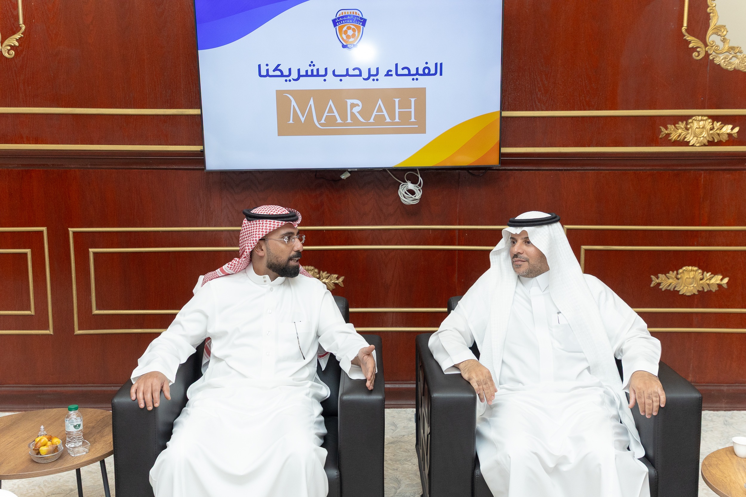 الفيحاء يوقع شراكة مع شركة مستيك «مرح»