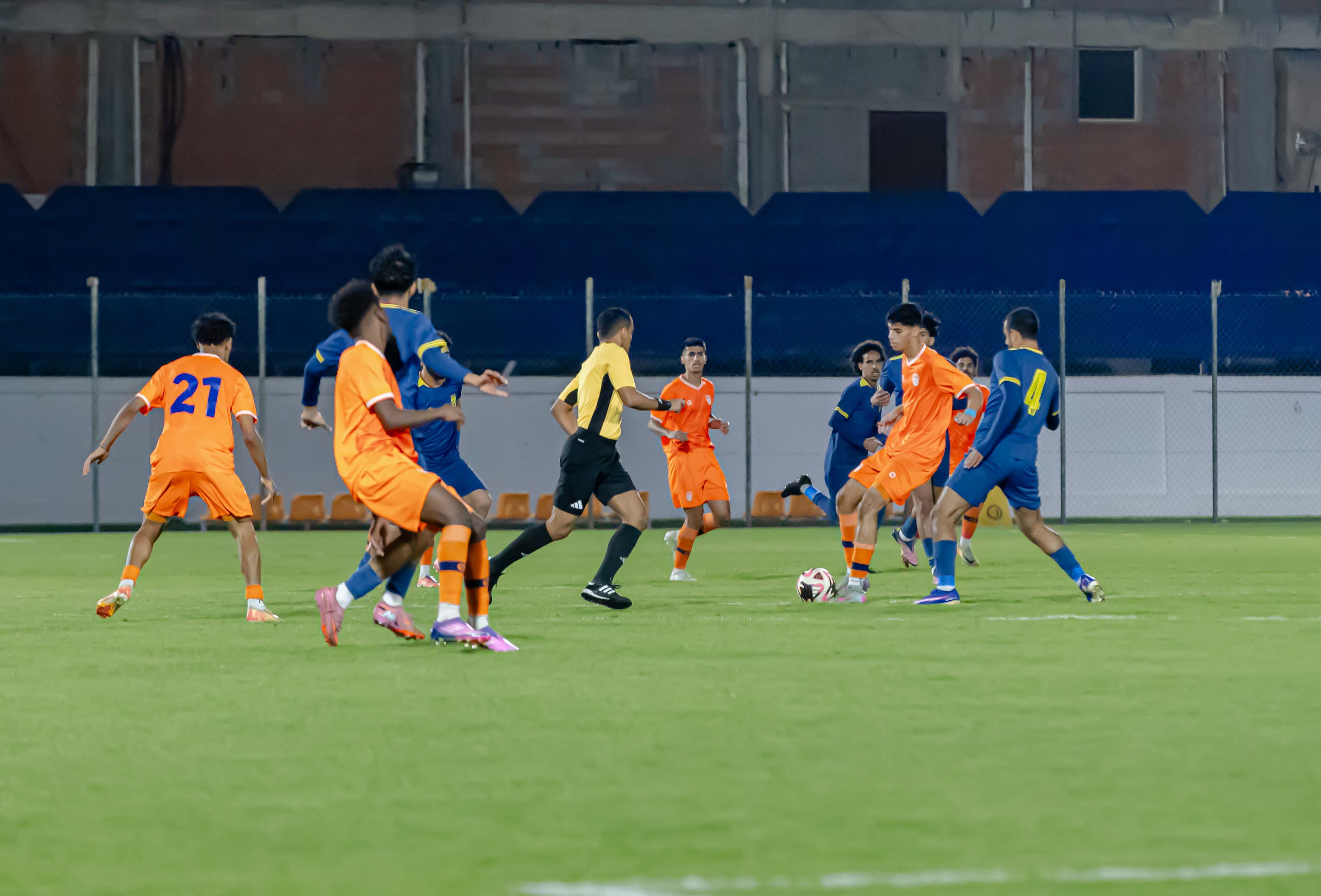 الفيحاء تحت 18 سنة يتعادل ايجابياً مع نظيرة نادي الحزم