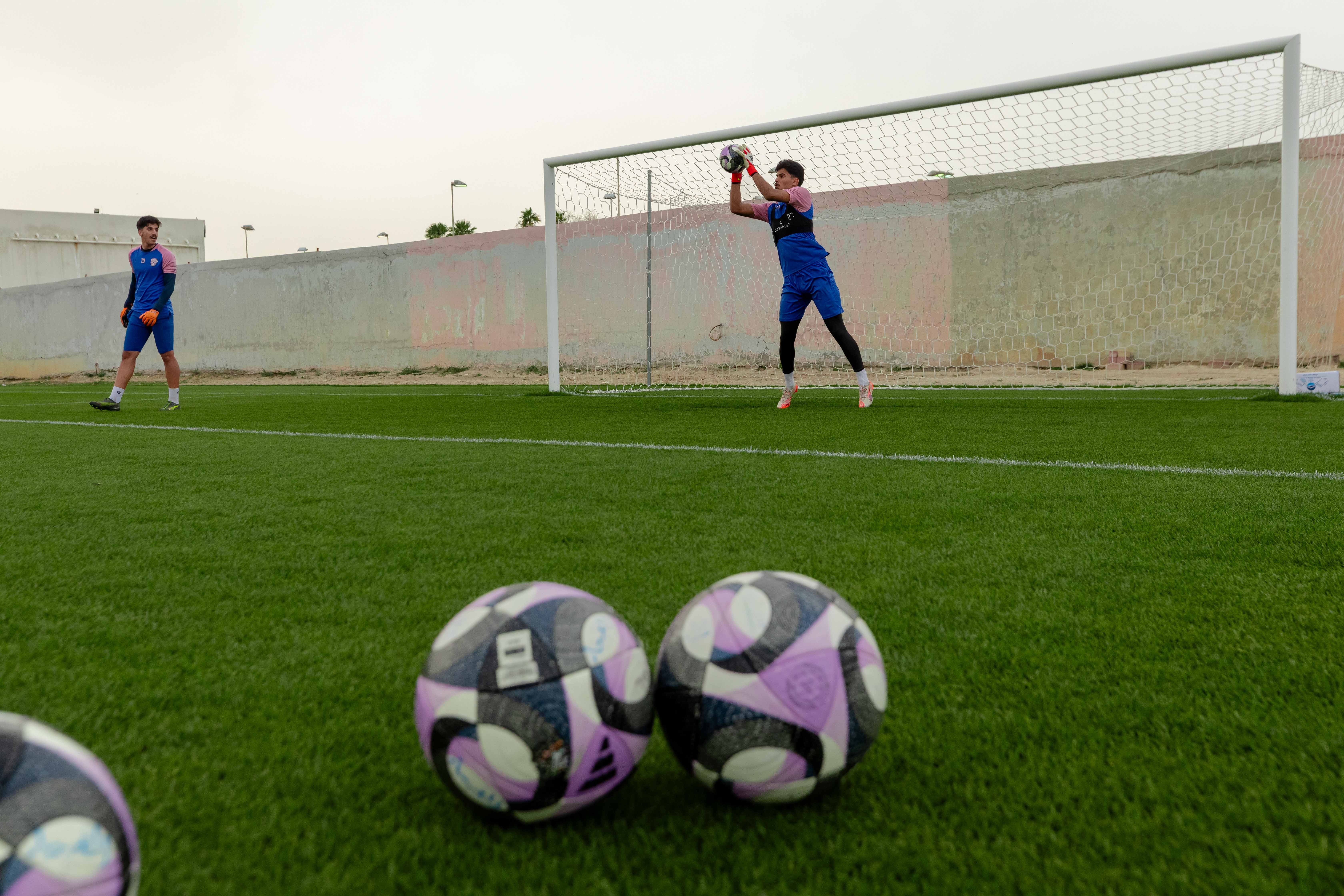 الفيحاء تحت 21 عامًا يُجري تمرينه الرئيسي استعدادًا لملاقاة القادسية .